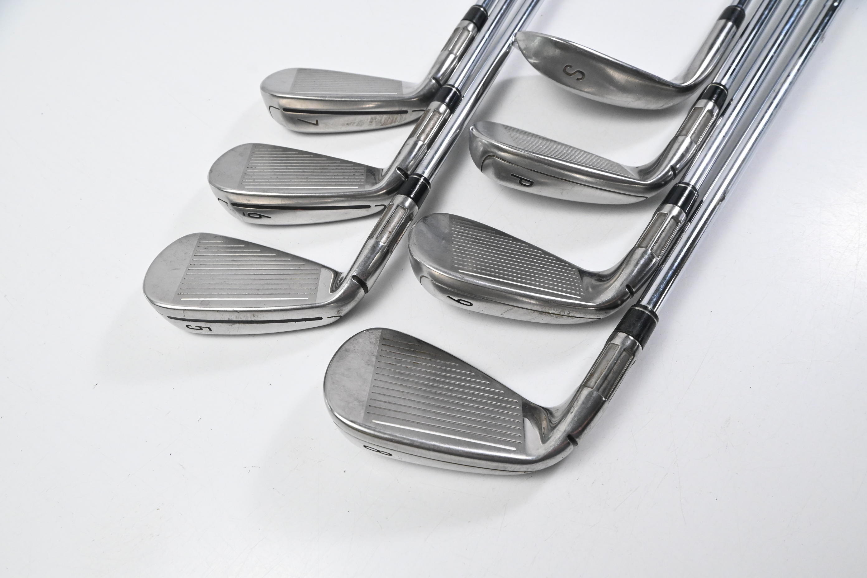 Taylormade M6 Irons / 5-PW+SW / Regular Flex KBS MAX 85 Shafts