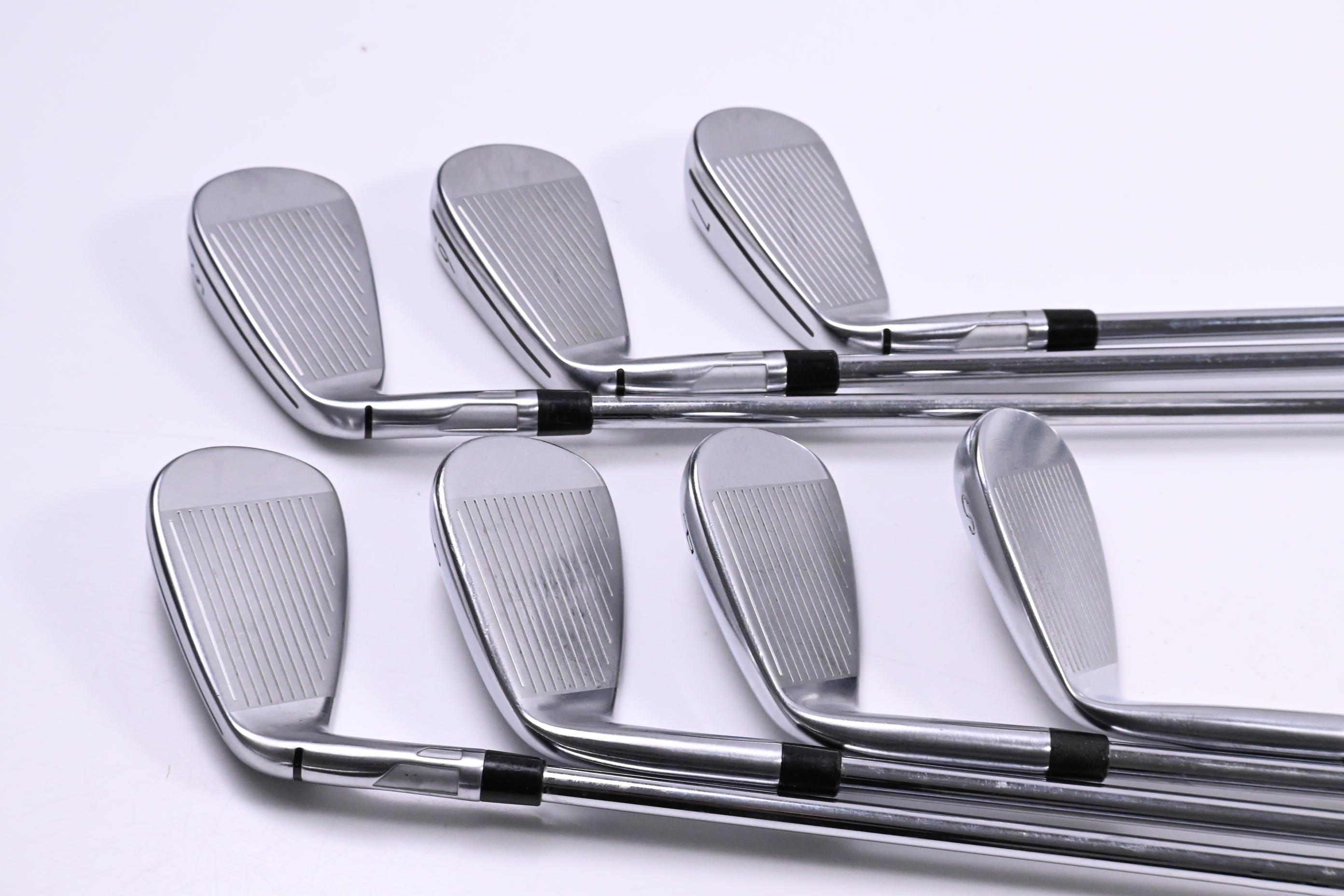 Taylormade Qi Irons / 5-PW+SW / Stiff Flex KBS MAX MT 85 Shafts