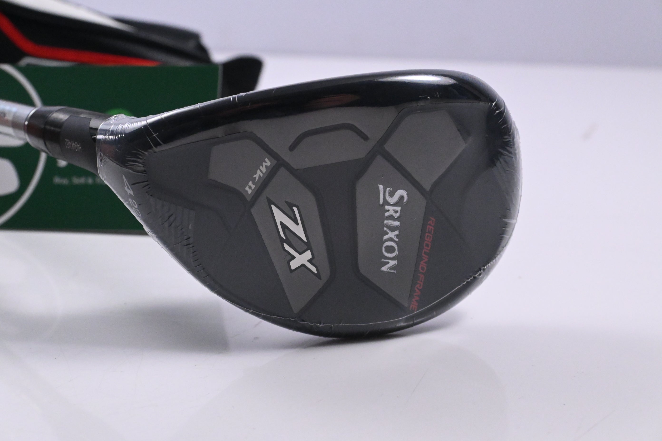 Left Hand Srixon ZX MK II #4 Hybrid / 22 Degree / Regular Flex Diamana ZX-II 60