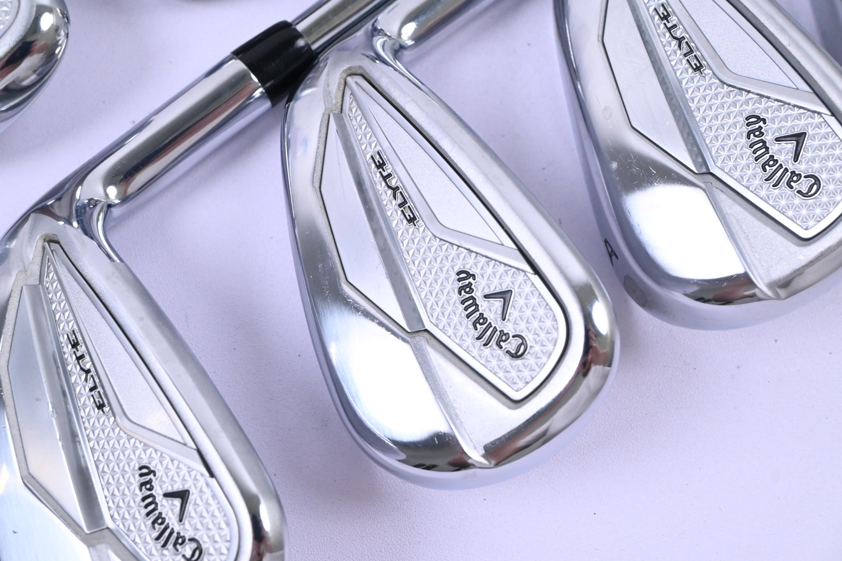 Callaway Elyte Irons / 5-PW+GW+AW / Regular Flex Dynamic Gold R300 Shafts