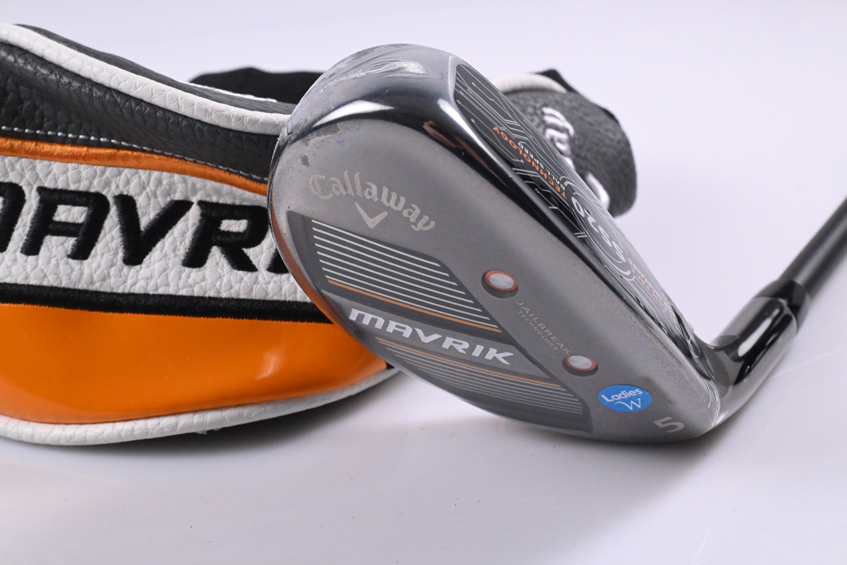 Ladies Callaway Mavrik #5 Hybrid / 23 Degree / Ladies Flex Helium Black 40 Shaft