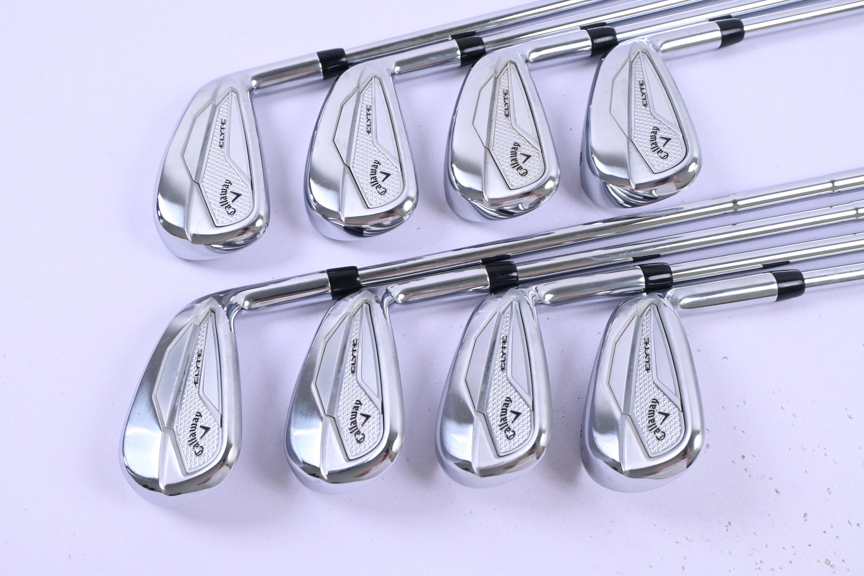 Callaway Elyte Irons / 5-PW+GW+AW / Regular Flex Dynamic Gold R300 Shafts