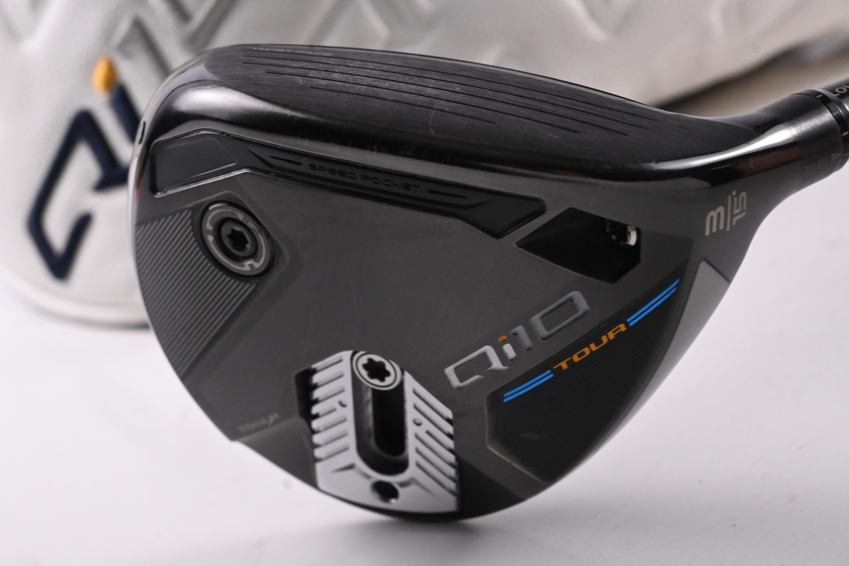 Taylormade Qi10 Tour #3 Wood / 15 Degree / Stiff Flex HZRDUS Smoke Red RDX 75