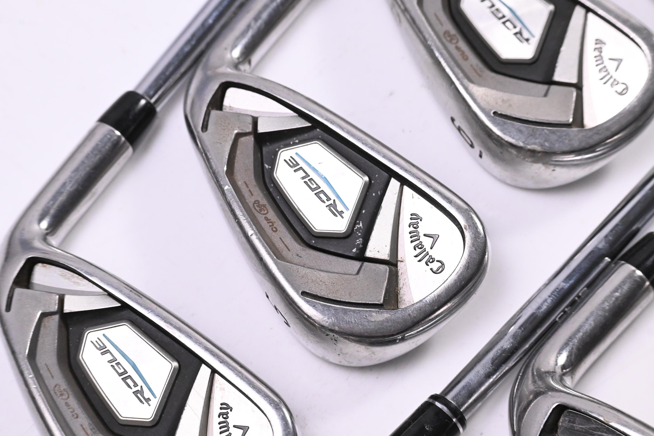 Callaway Rogue Irons / 4-PW+GW / Regular Flex Callaway Rogue Steel Shafts