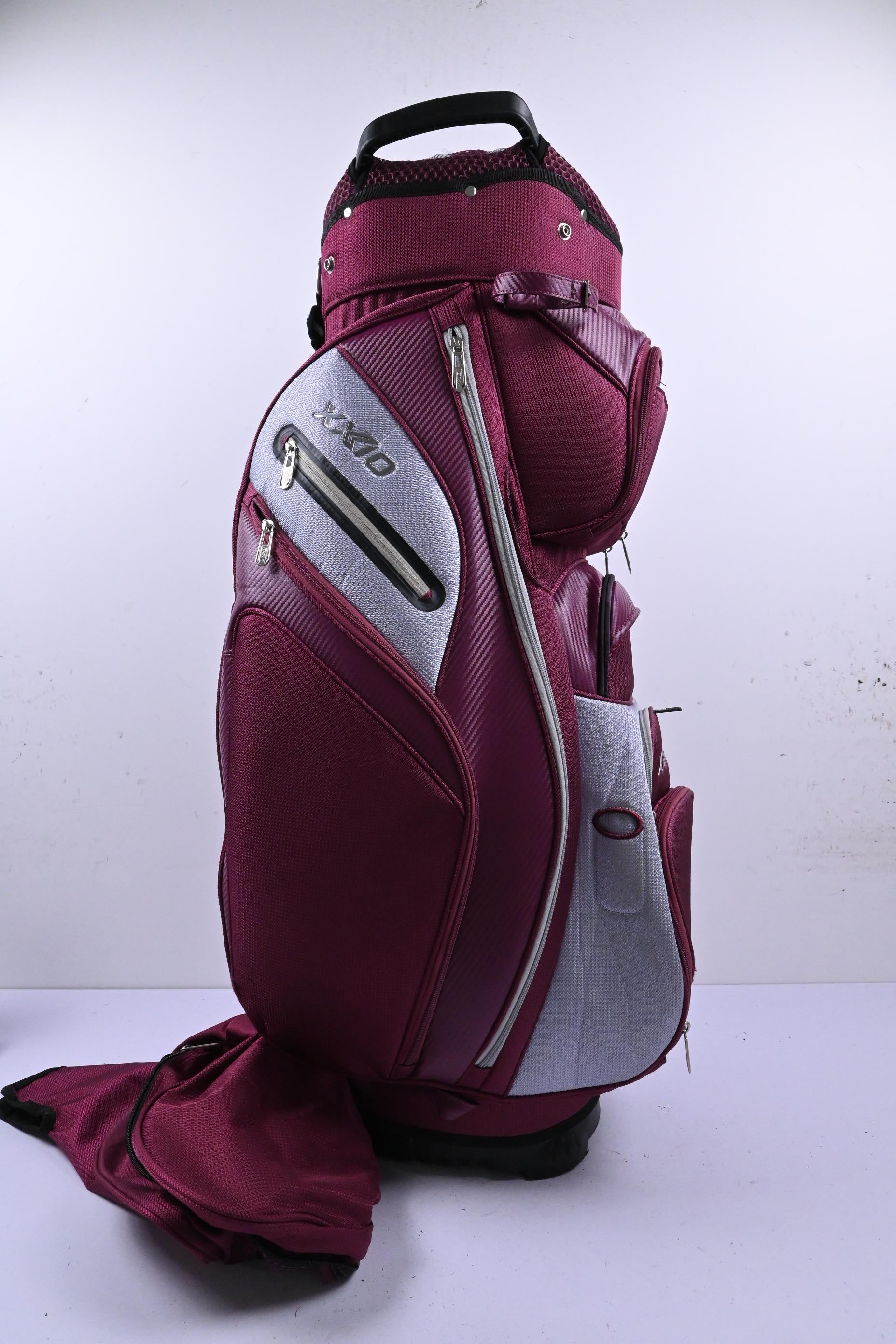 XXIO Cart Bag / 15-Way Divider / Purple & Grey