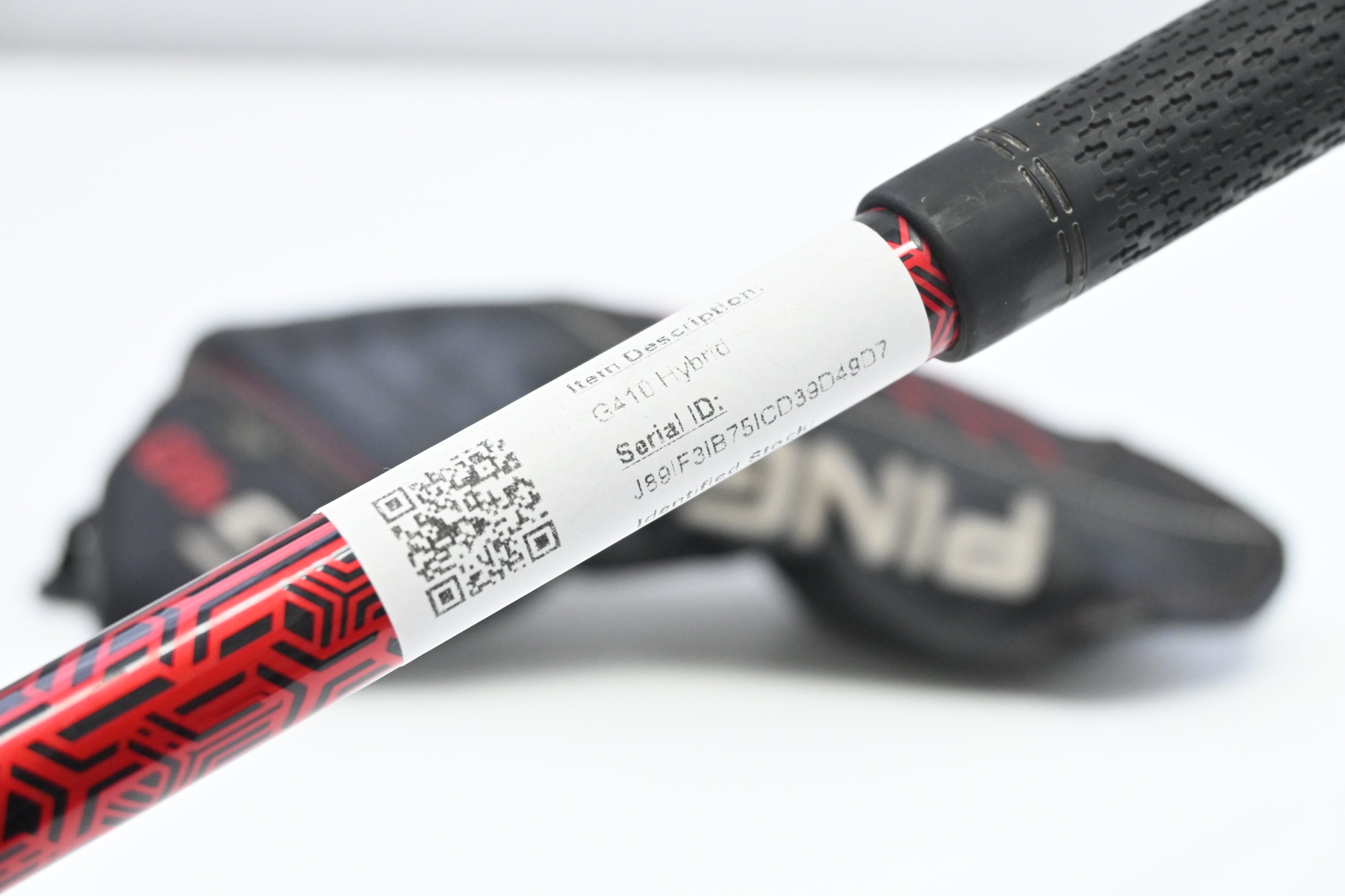 Ping G410 #4 Hybrid / 22 Degree / Senior Flex Ping Alta CB Red 70 Shaft