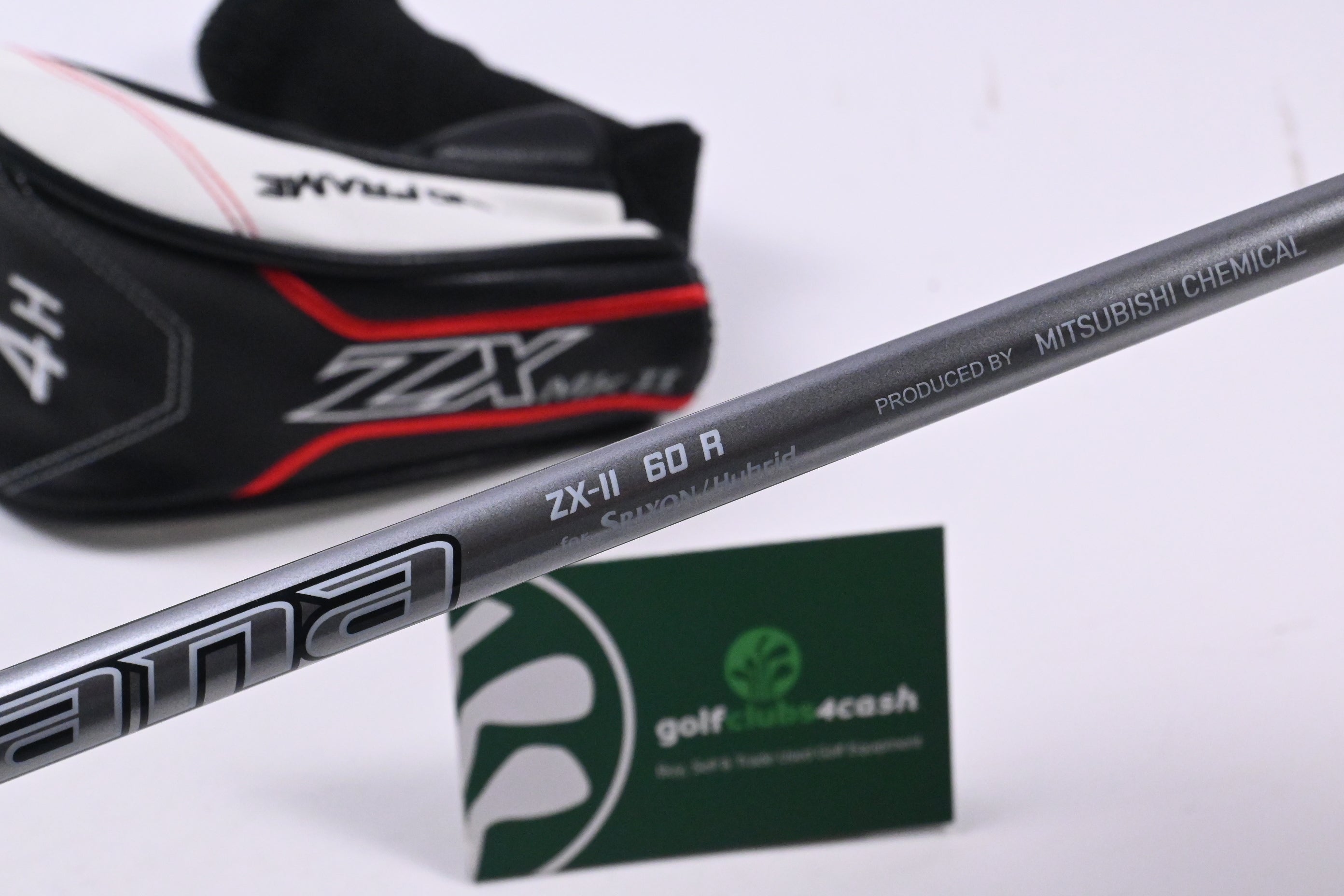 Left Hand Srixon ZX MK II #4 Hybrid / 22 Degree / Regular Flex Diamana ZX-II 60