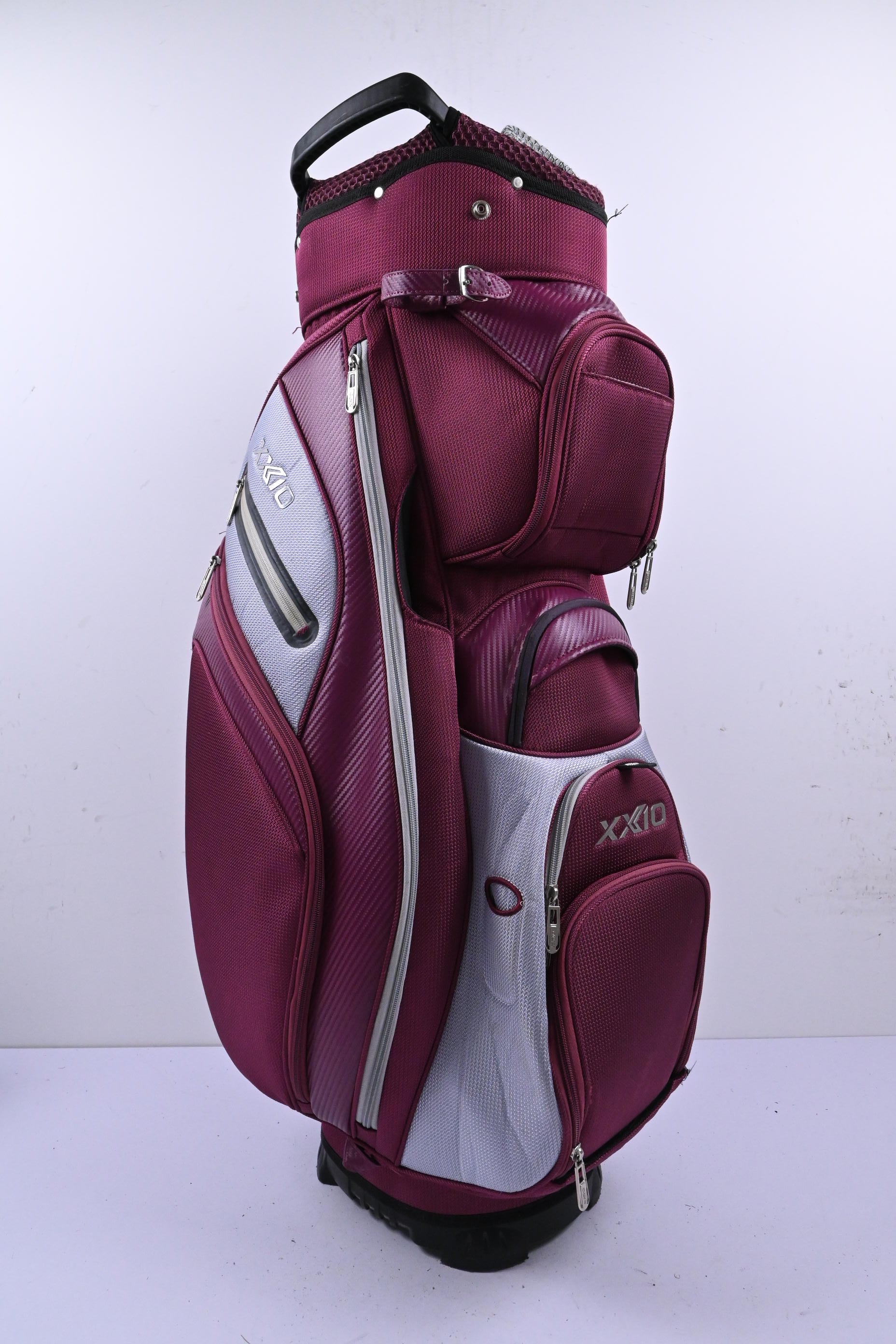 XXIO Cart Bag / 15-Way Divider / Purple & Grey