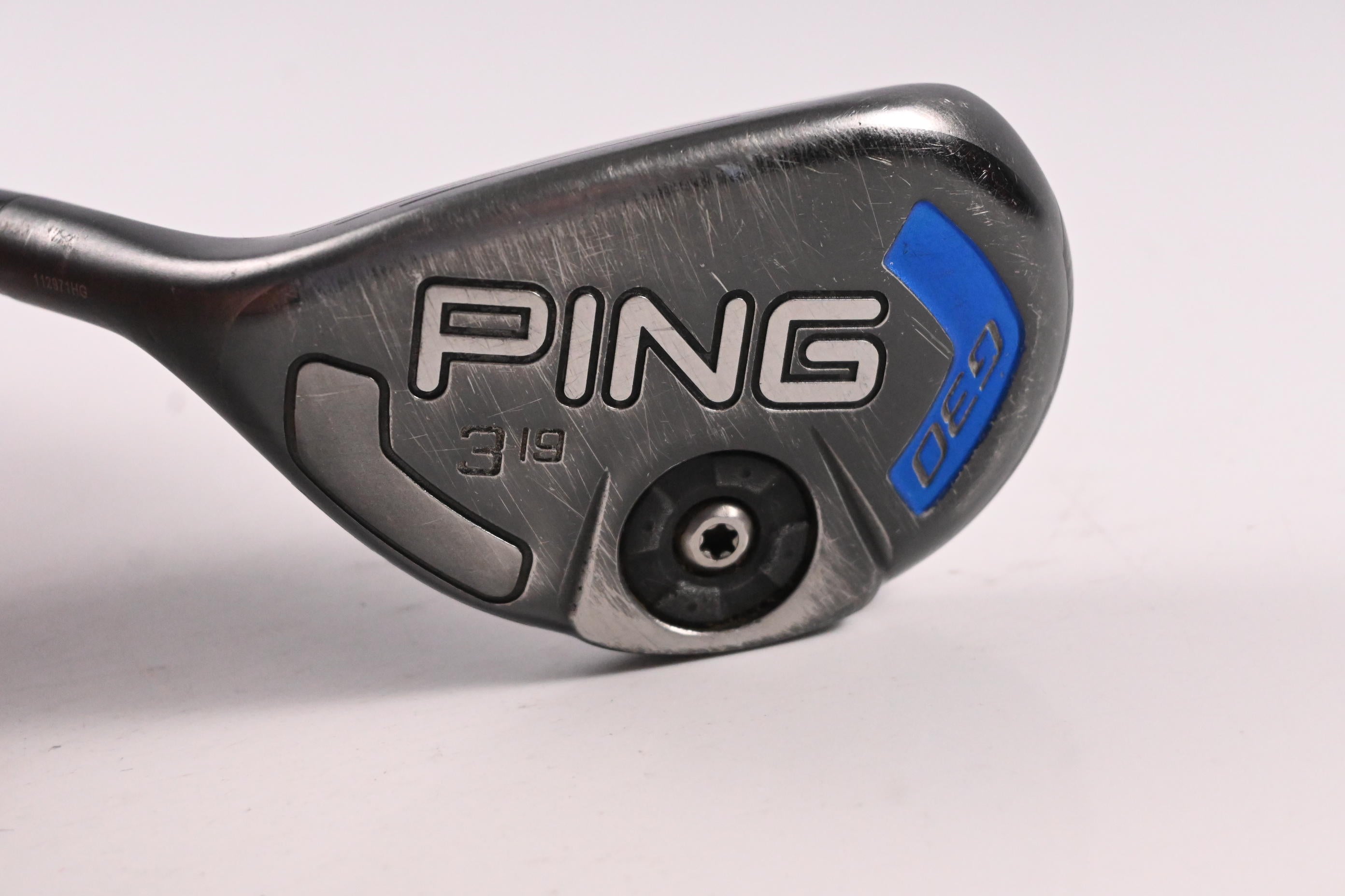 Left Hand Ping G30 #3 Hybrid / 19 Degree / Regular Flex Ping TFC 419 Shaft