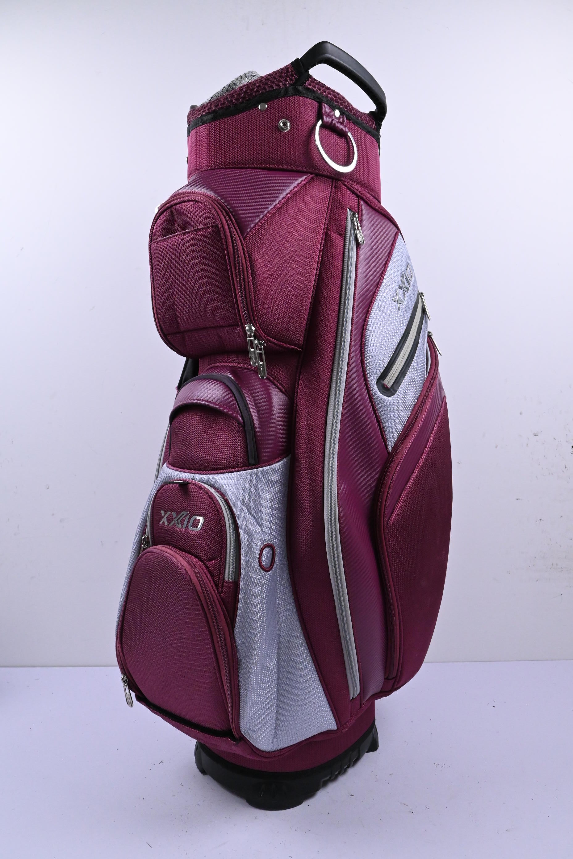 XXIO Cart Bag / 15-Way Divider / Purple & Grey