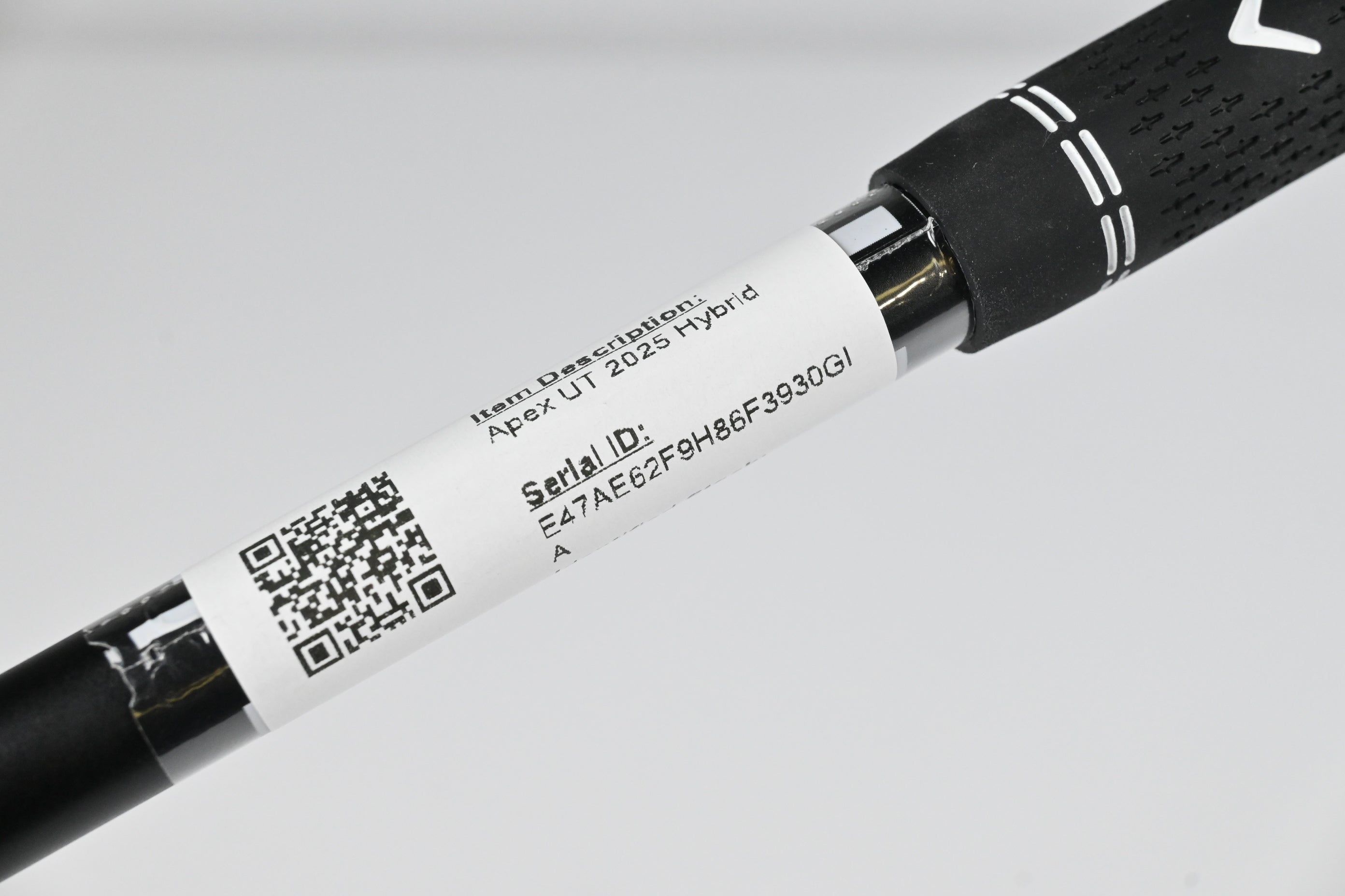 Callaway Apex UT 2025 #3 Iron / 20 Degree / Stiff Flex MMT Black 80 Shaft