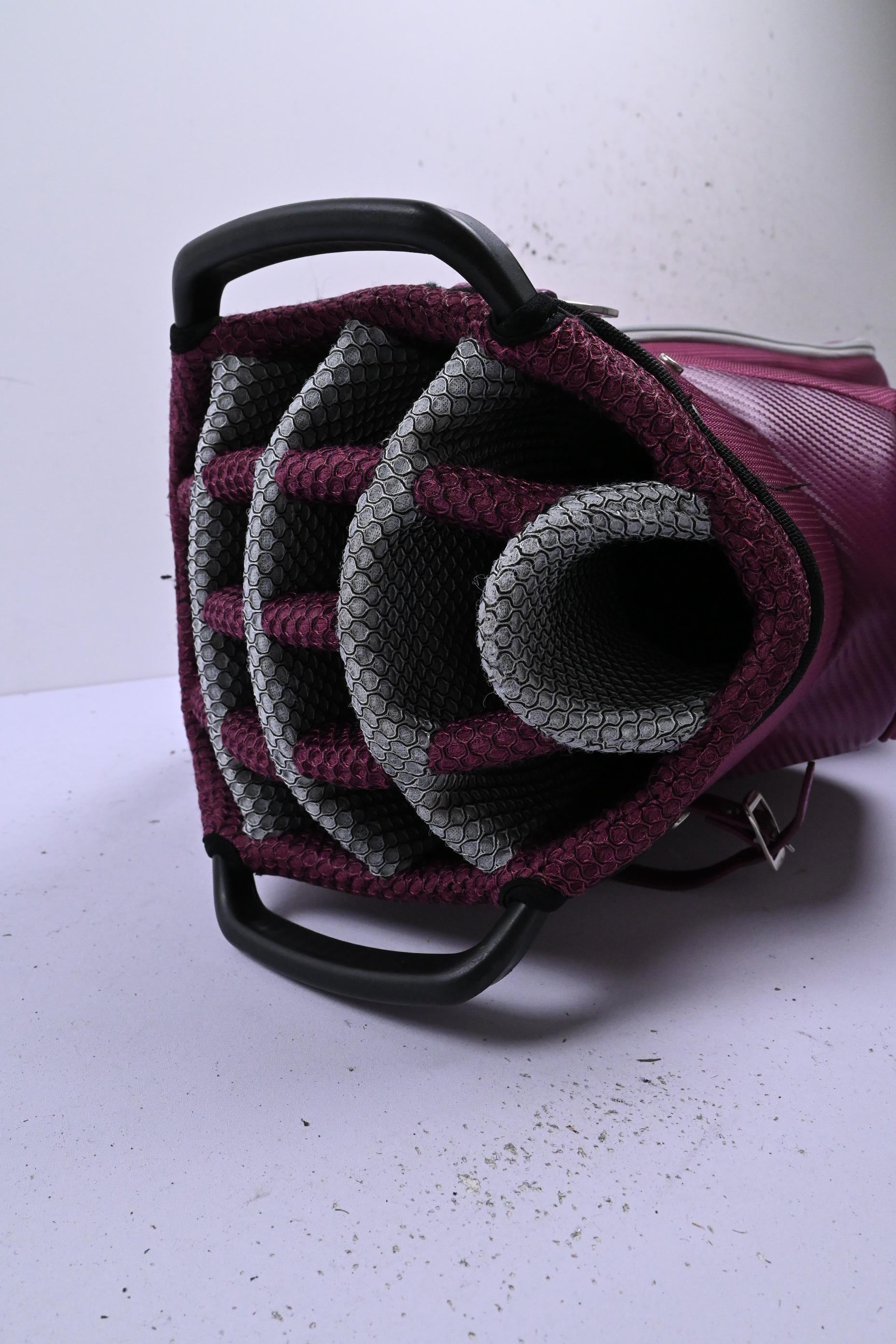 XXIO Cart Bag / 15-Way Divider / Purple & Grey