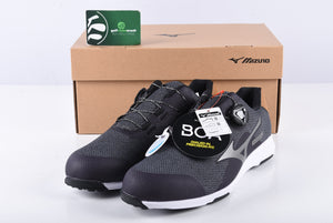 Mizuno Nexlite 008 Boa Spikeless Golf Shoes / Size UK 8 / Black