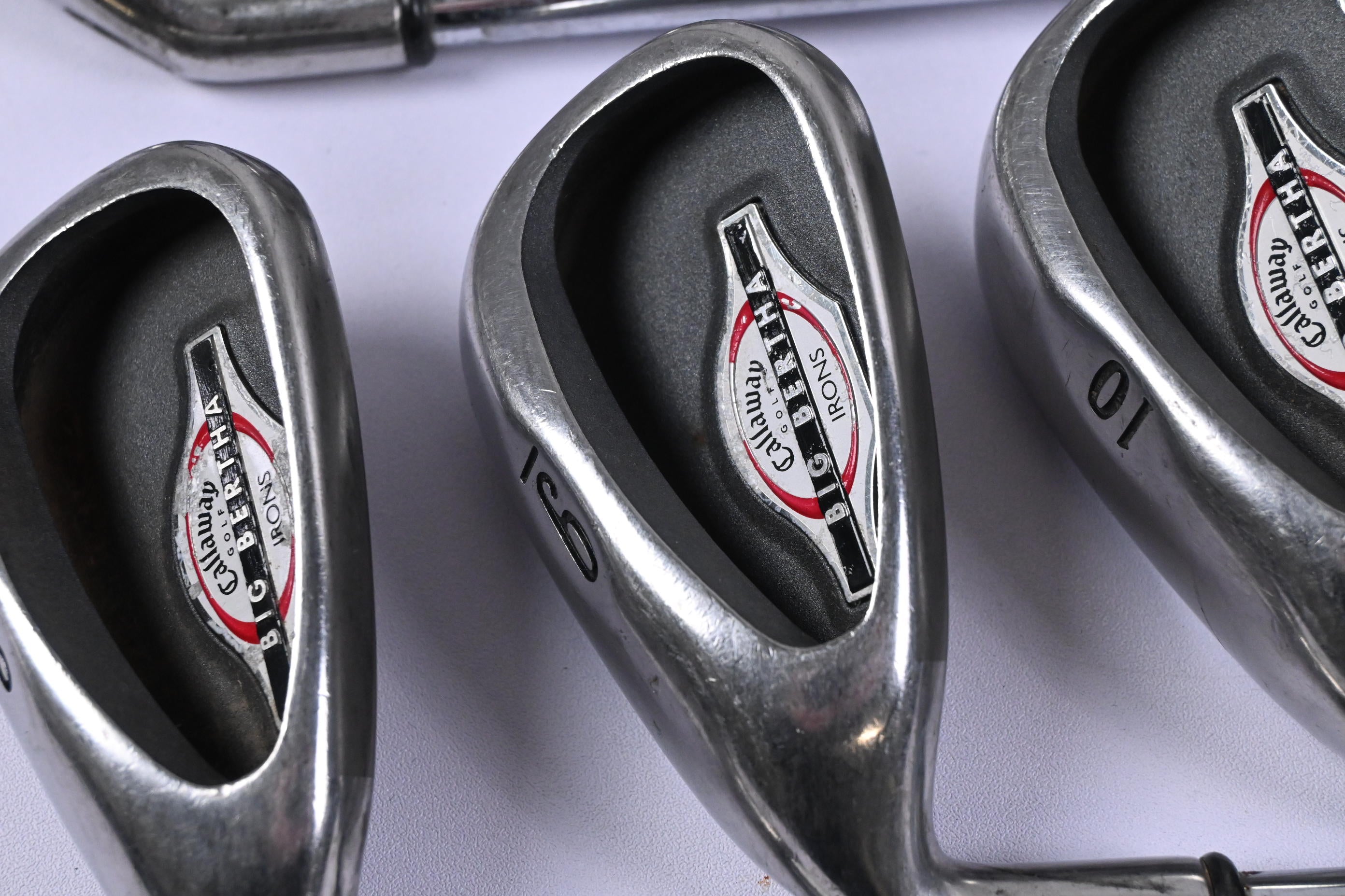 Callaway Big Bertha 1996 Irons / 5-PW+GW / Uniflex Callaway Big Bertha Shafts