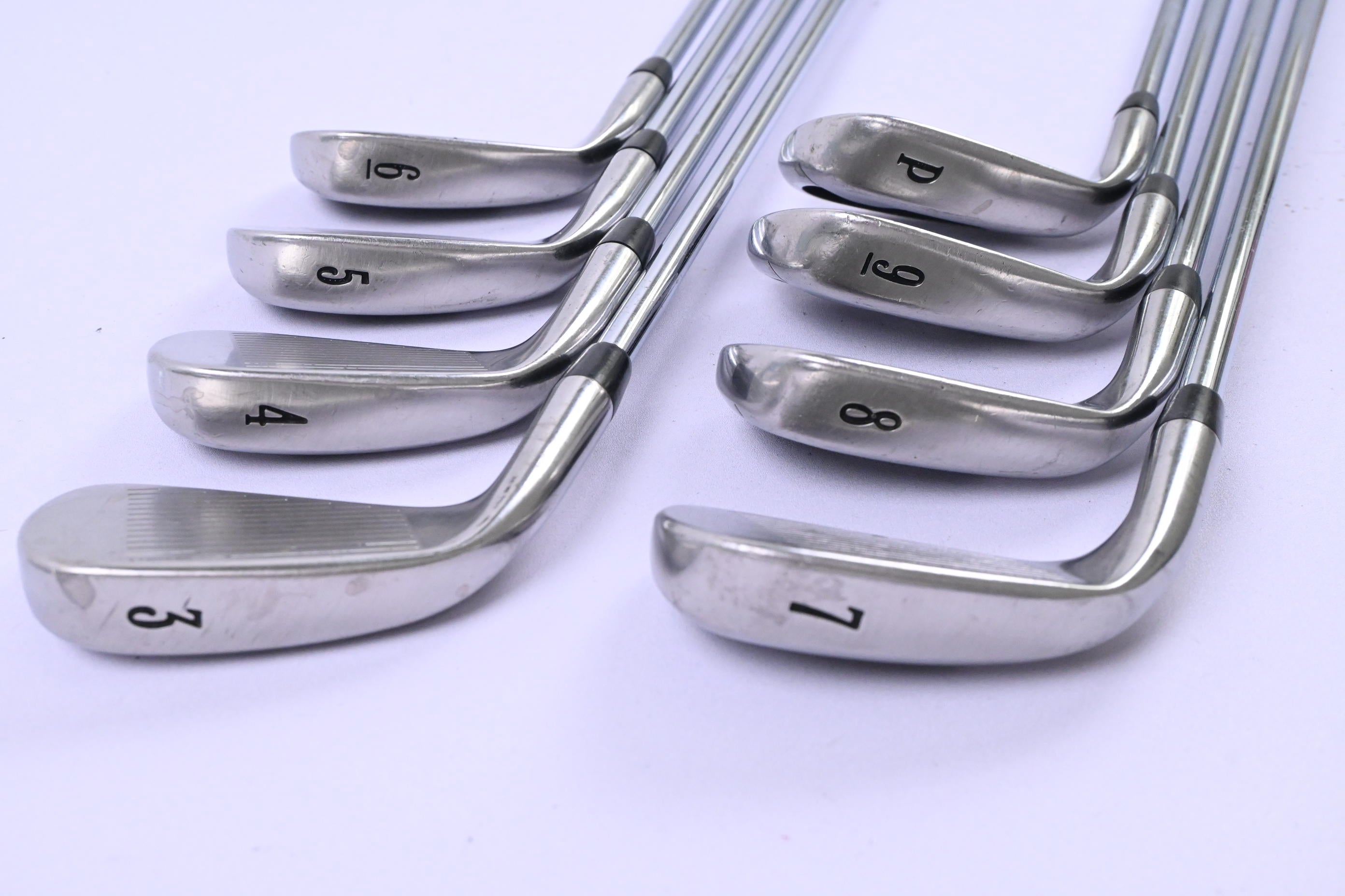 Callaway X-20 Tour Irons / 3-PW / Stiff Flex Project X Rifle Flighted Shafts