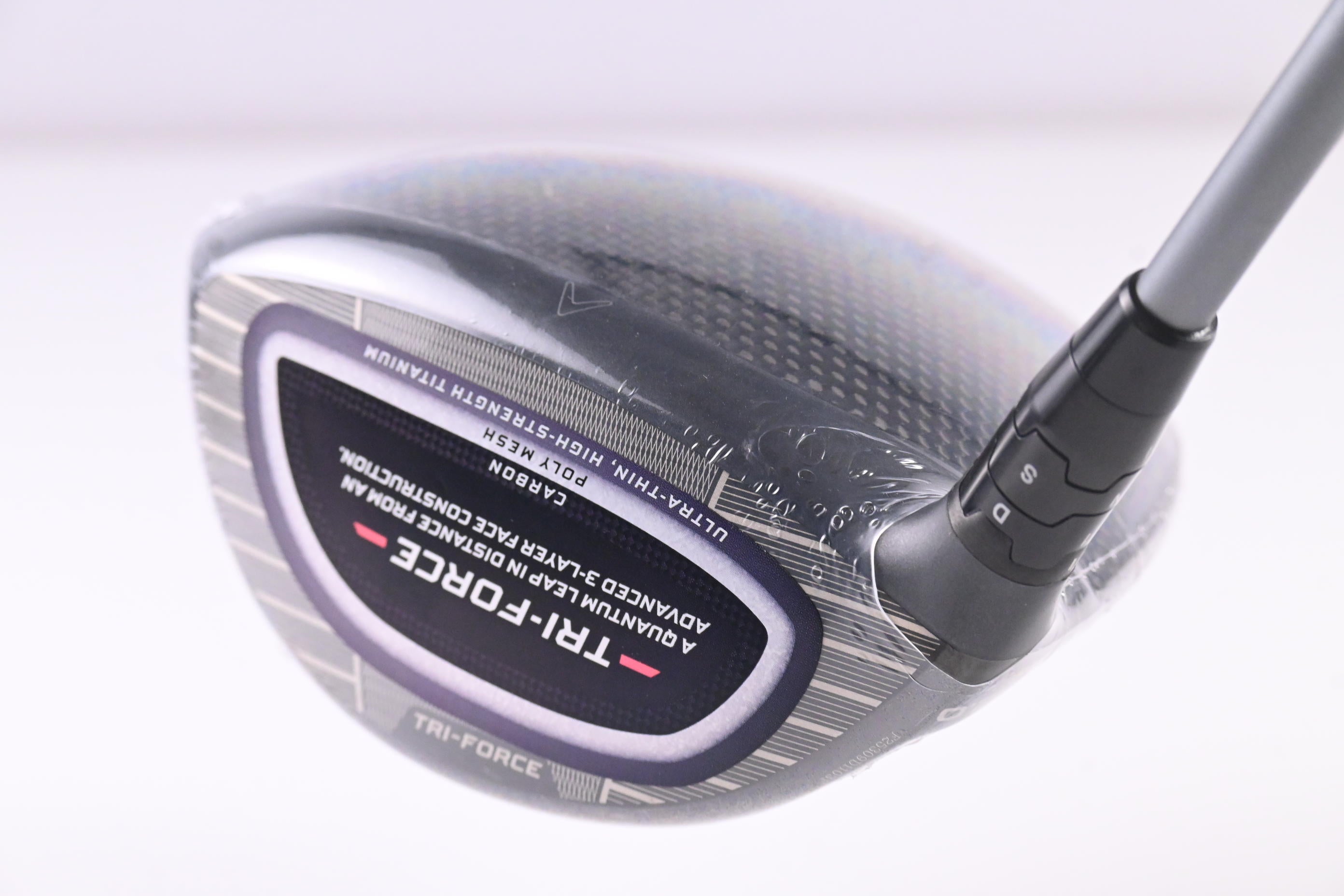 Callaway Quantum Max D Driver / 12 Degree / Stiff Flex Denali Frost Silver 60 Shaft