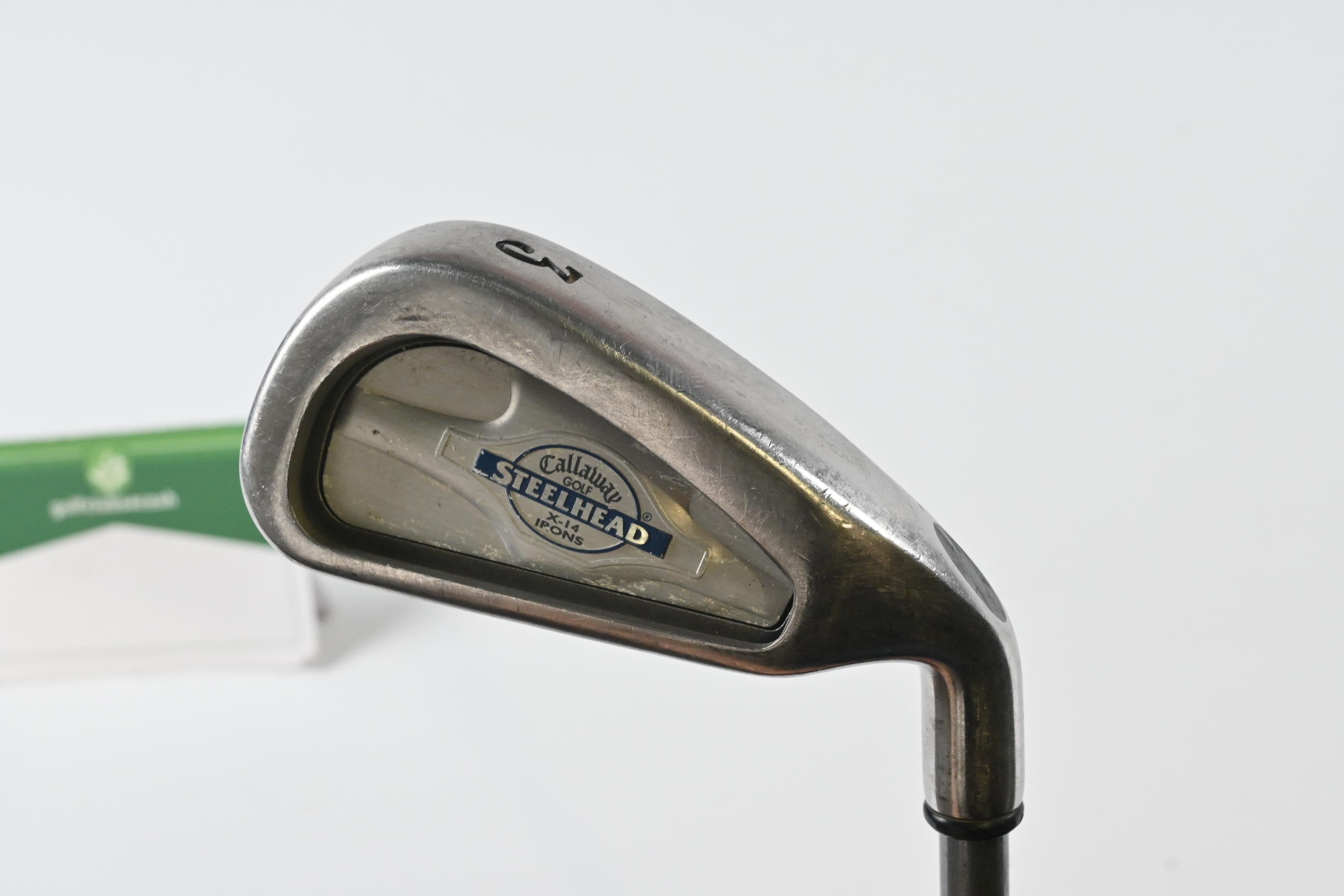 Callaway X-14 #3 Iron / 21 Degree / Regular Flex Big Bertha Steelhead X-14 Shaft