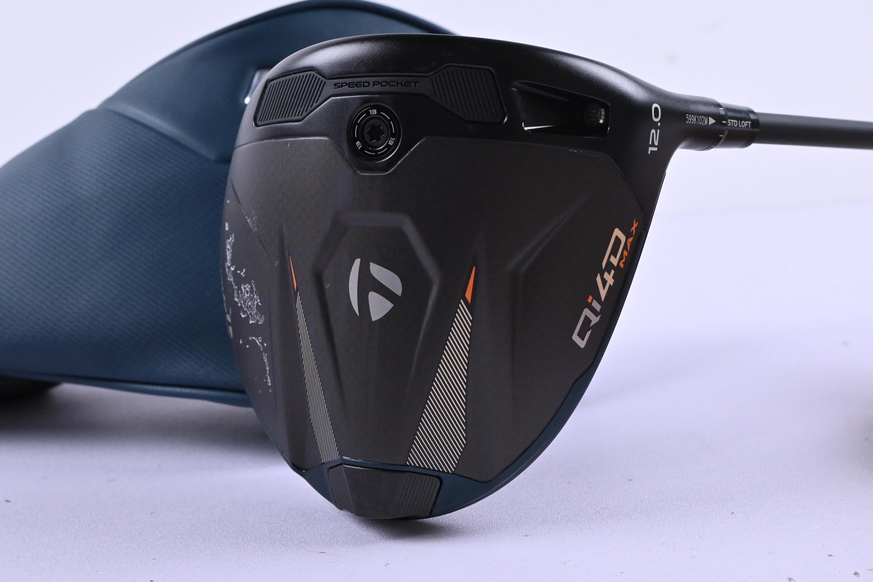 Taylormade Qi4D Max Driver / 12 Degree / Regular Flex Taylormade REAX Blue 50