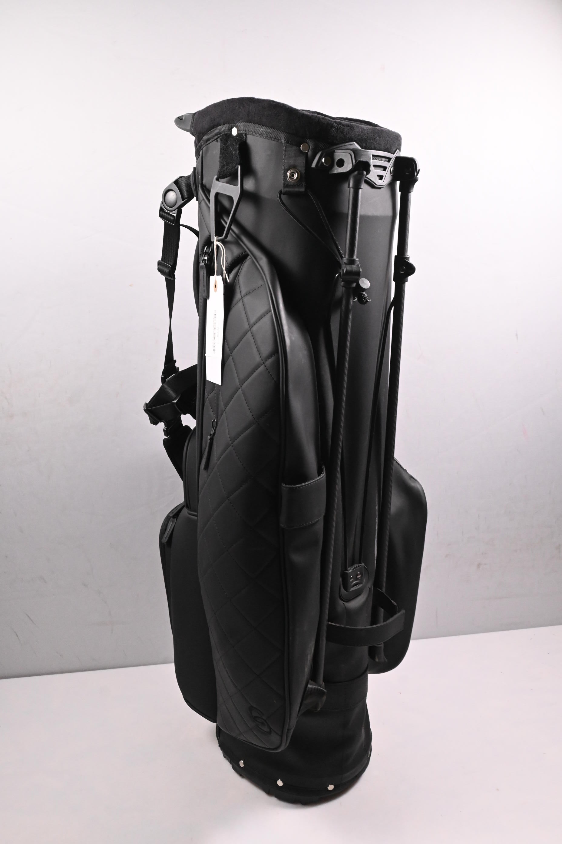 Caddy Club Golf Ghost+ Stand Bag / 4-Way Divider / Black