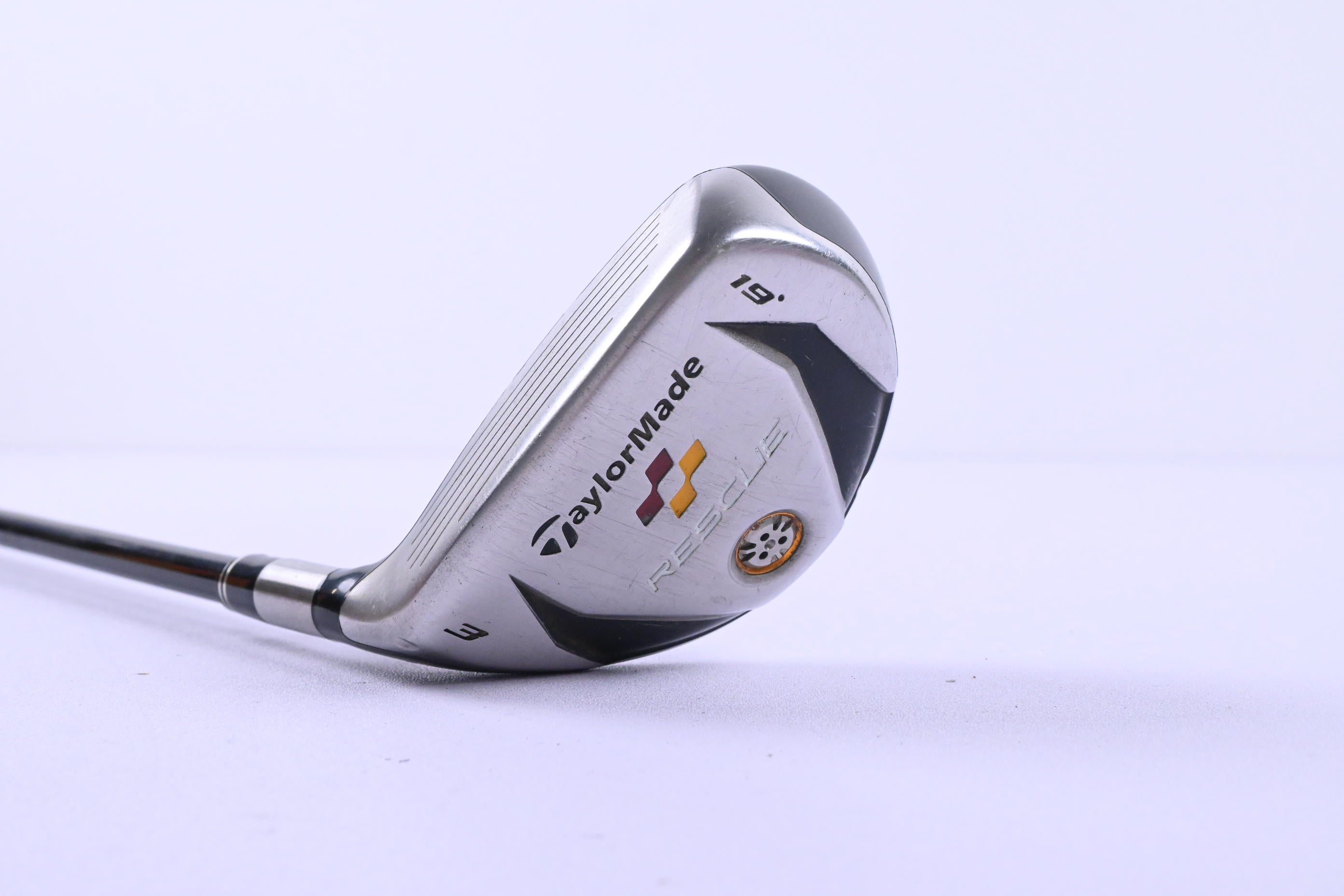 Left Hand Taylormade Rescue 2009 #3 Hybrid / 19 Degree / Stiff Flex Aldila REAX