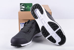 Mizuno Nexlite 008 Boa Spikeless Golf Shoes / Size UK 8 / Black