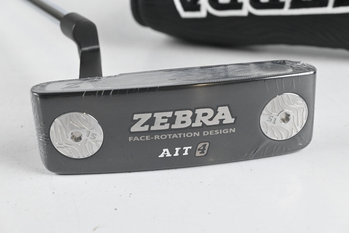 Left Hand Zebra AIT Series 4 Putter / 33 Inch