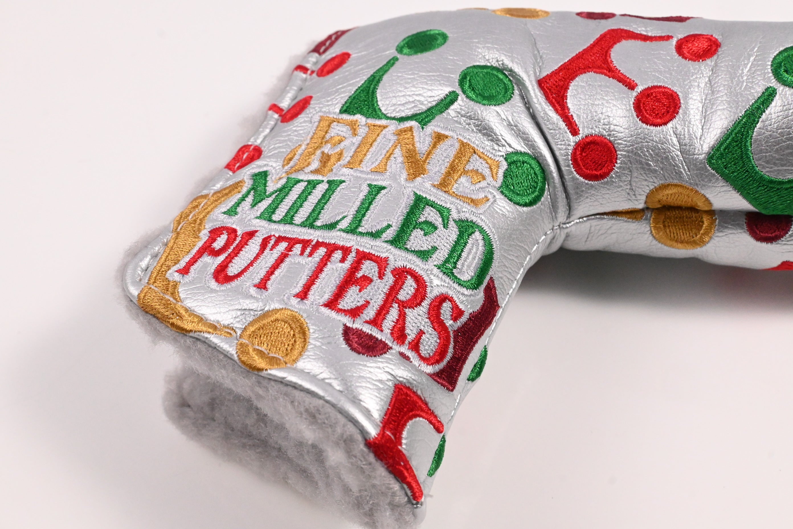 Scotty Cameron 2018 Holiday Wrapping Paper / Putter Headcover / Blade / Silver