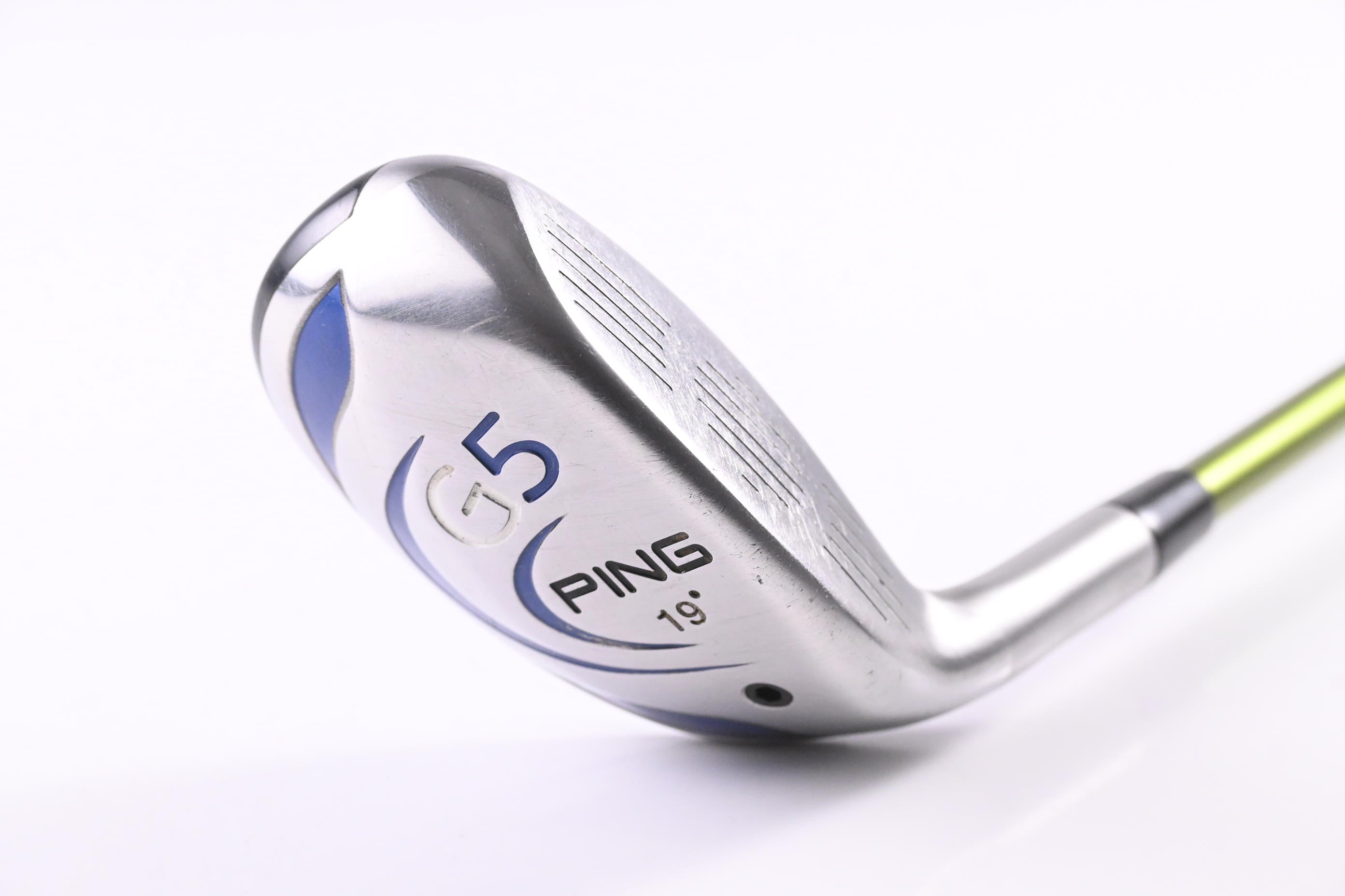 Ping G5 #3 Hybrid / 19 Degree / Regular Flex Aldila NVS Green 85 Shaft