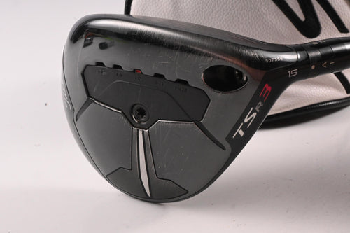Titleist TSR3 #3 Wood / 15 Degree / Stiff Flex Tensei AV Raw Blue 65 Shaft