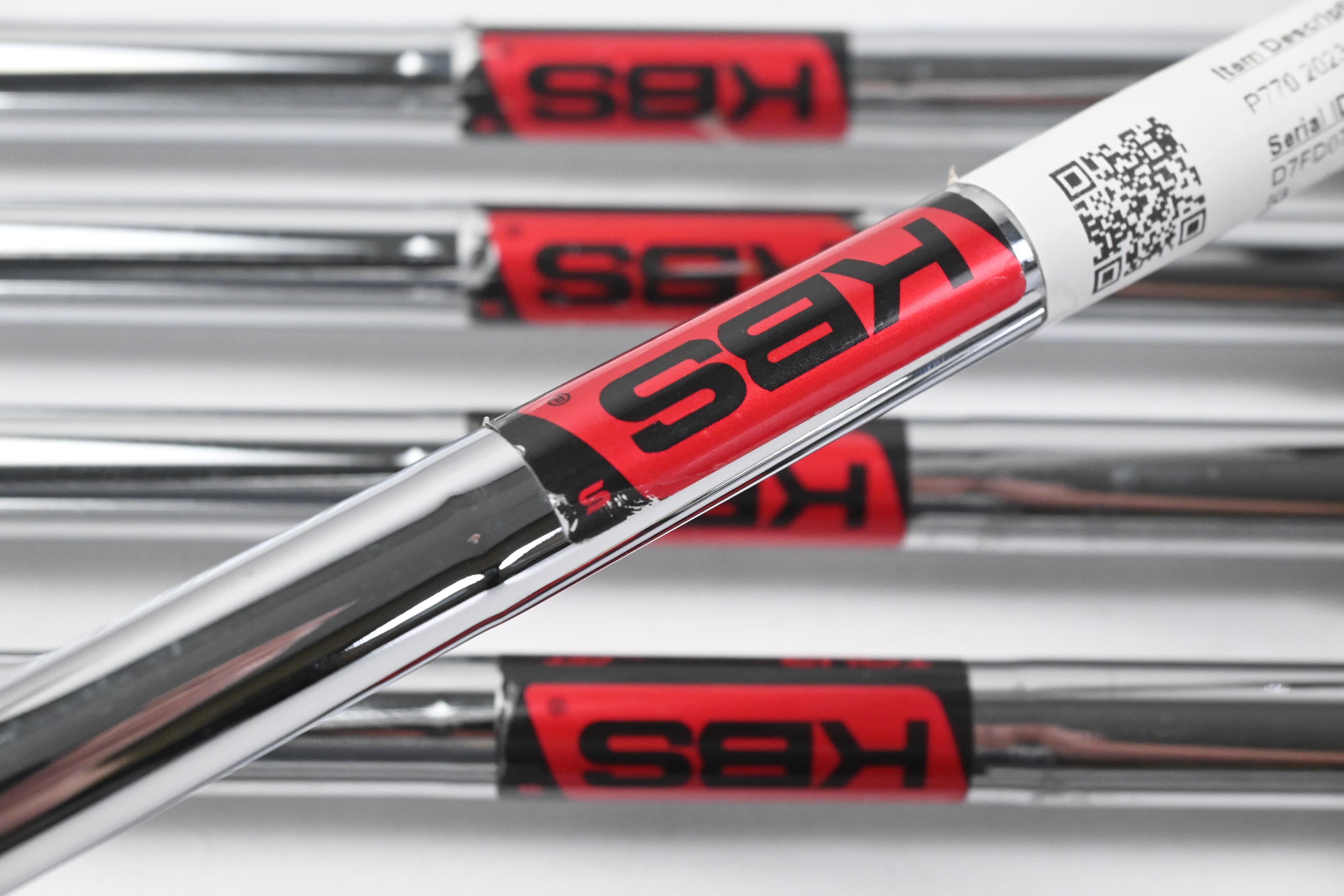 Taylormade P770 2023 Irons / 5-PW / Stiff Flex KBS Tour Shafts