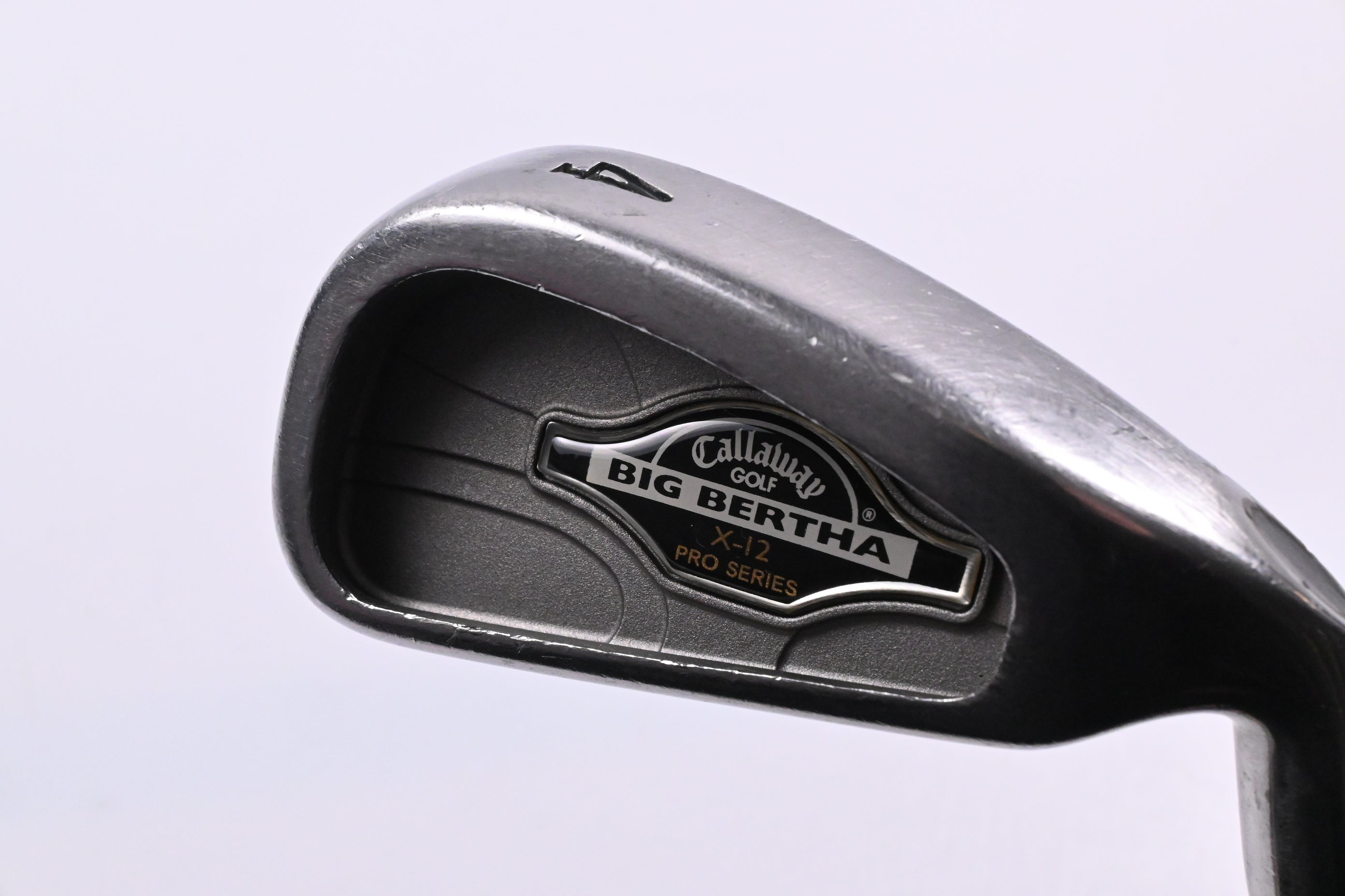 Callaway X-12 Pro Series #4 Iron / 23.5 Degree / Stiff Flex Steel Shaft