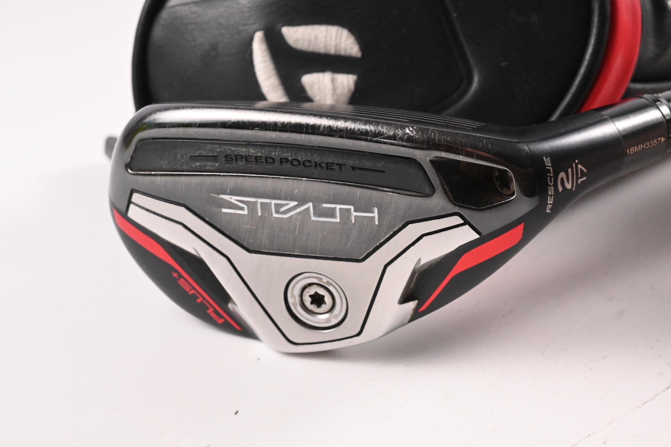 Taylormade Stealth Plus #2 Hybrid / 17 Degree / Stiff Flex Kai'li Red 85 Shaft
