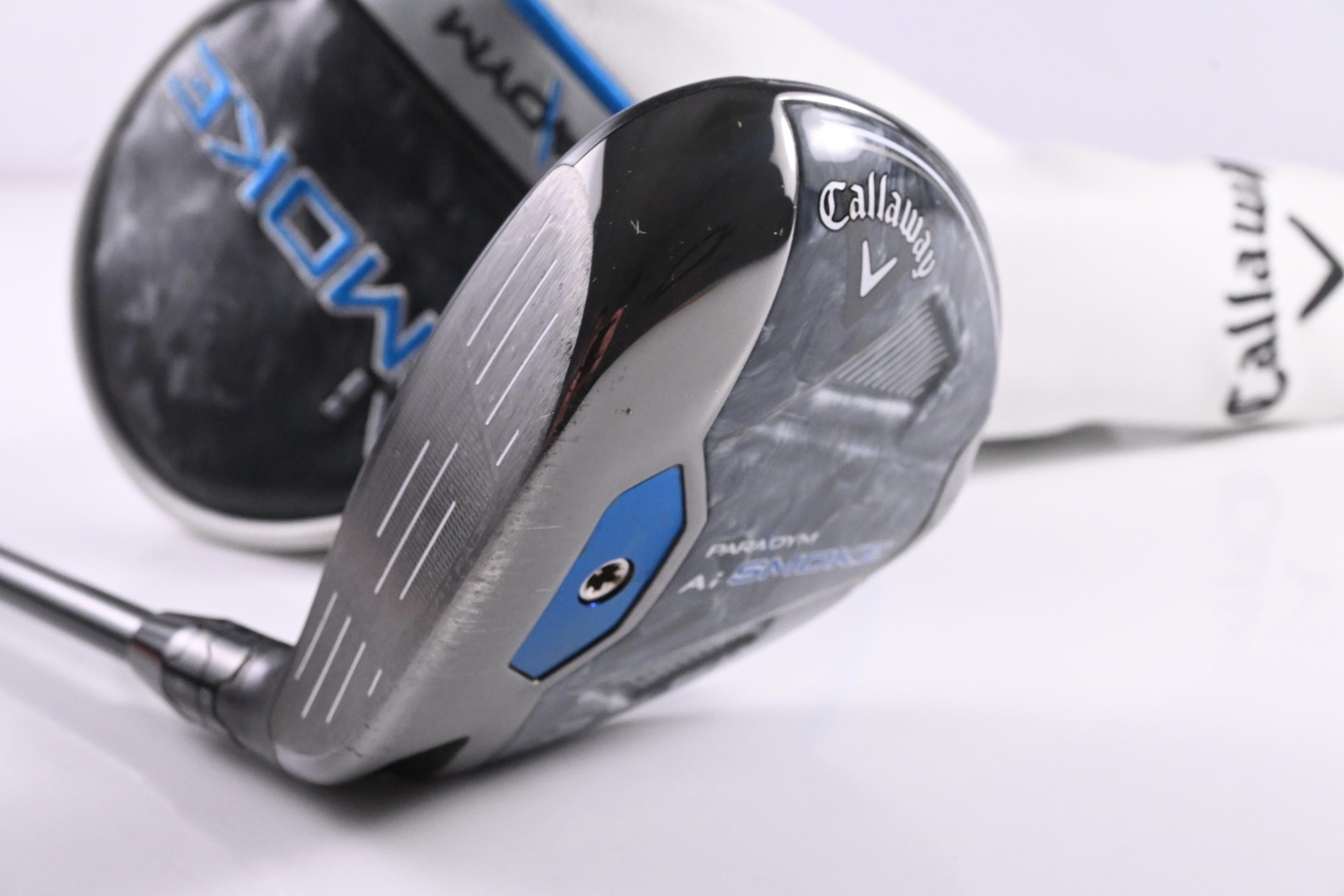 Left Hand Callaway Paradym Ai Smoke Max #3 Wood / 15 Degree / Stiff Flex Denali