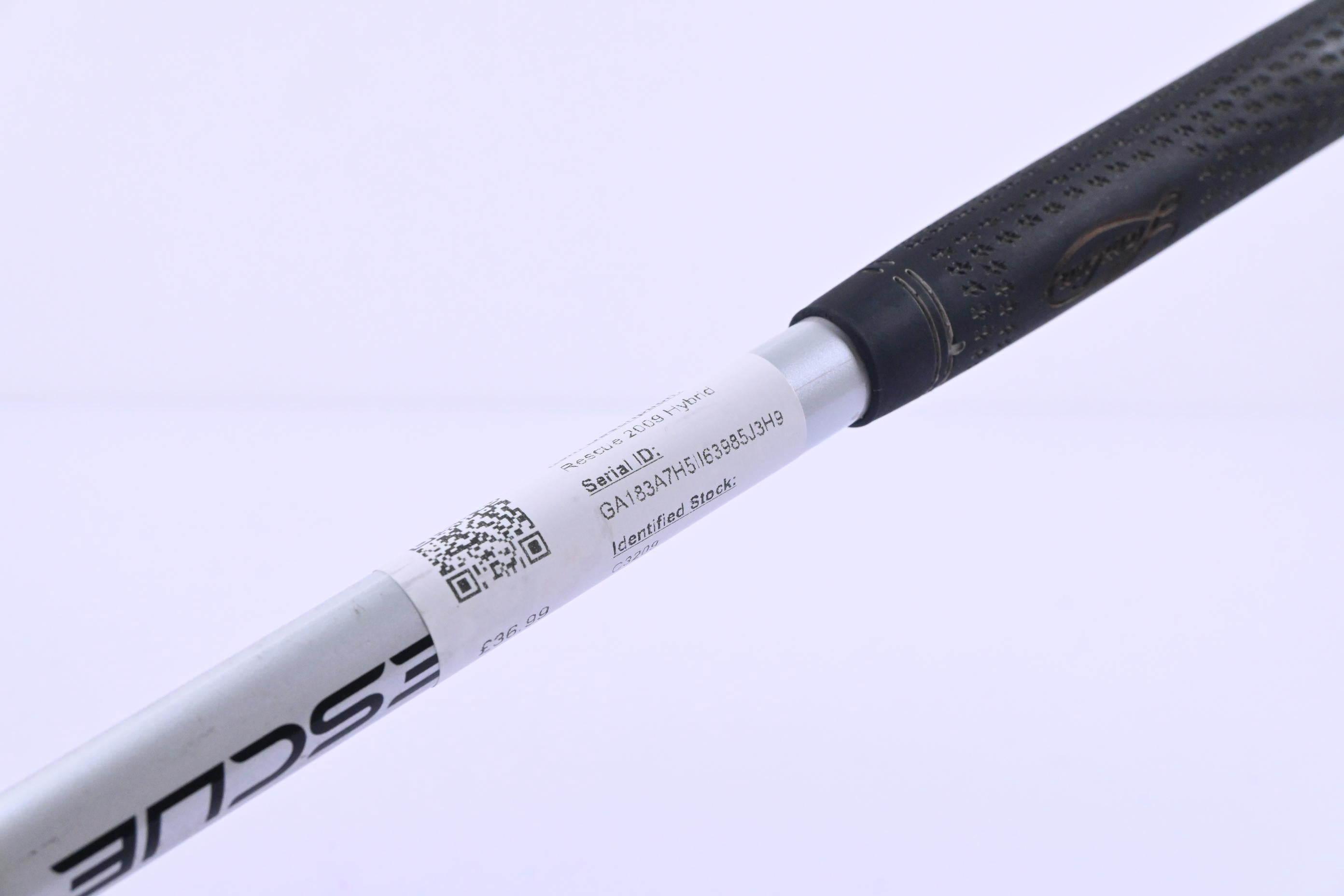 Left Hand Taylormade Rescue 2009 #3 Hybrid / 19 Degree / Stiff Flex Aldila REAX