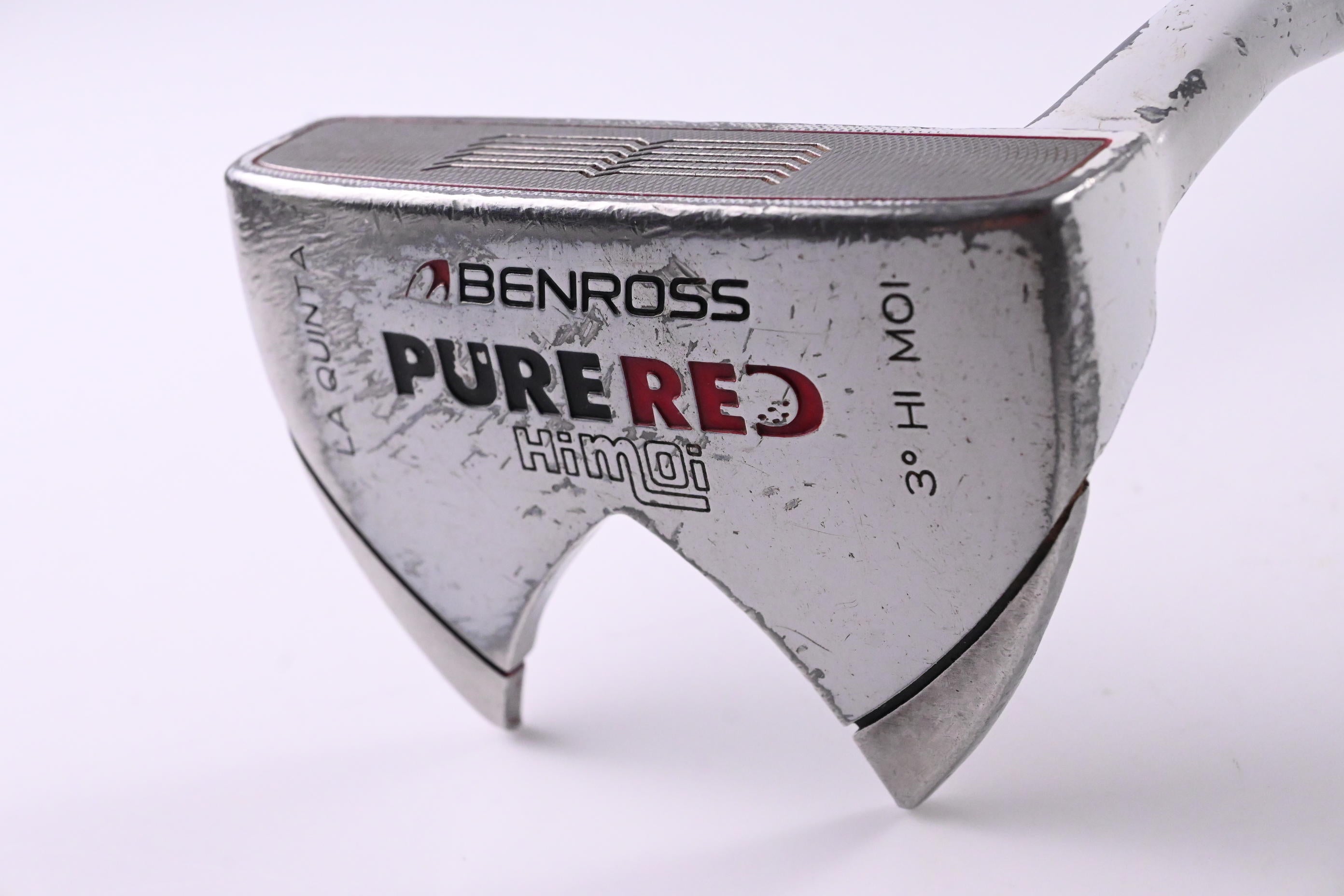 Benross Pure Red White Hi Moi Putter / 34 Inch