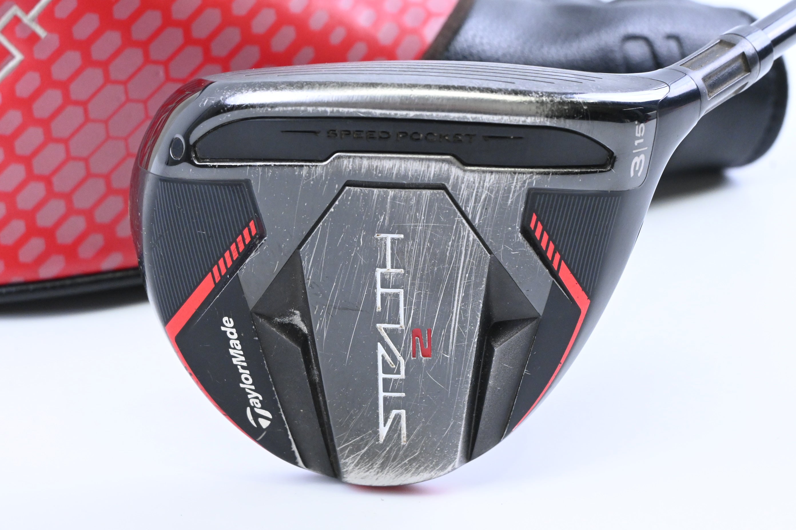 Taylormade Stealth 2 #3 Wood / 15 Degree / Regular Flex Fujikura Ventus TR Red 5