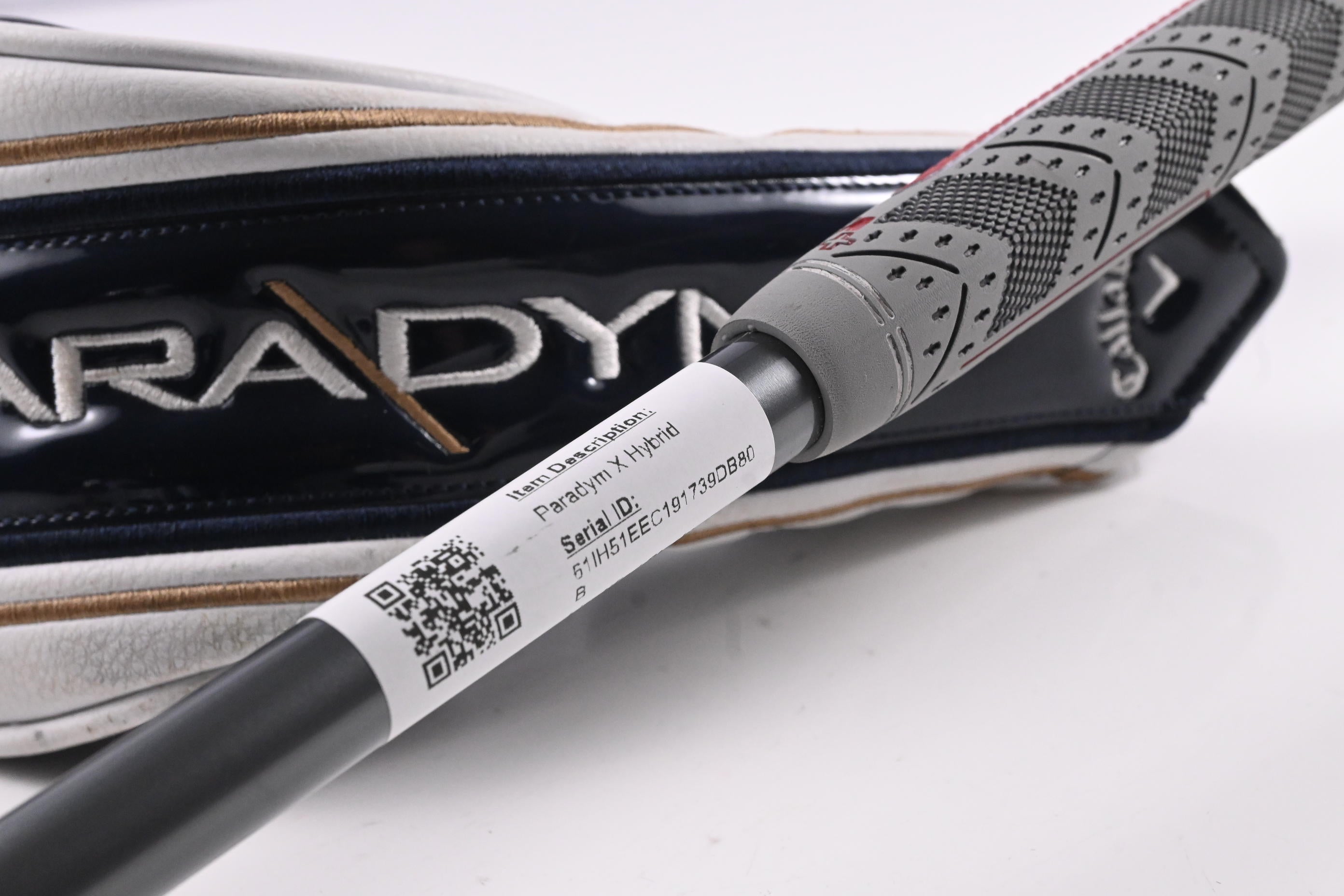 Callaway Paradym X #6 Hybrid / 27 Degree / Stiff Flex HZRDUS Gen4 Silver 75
