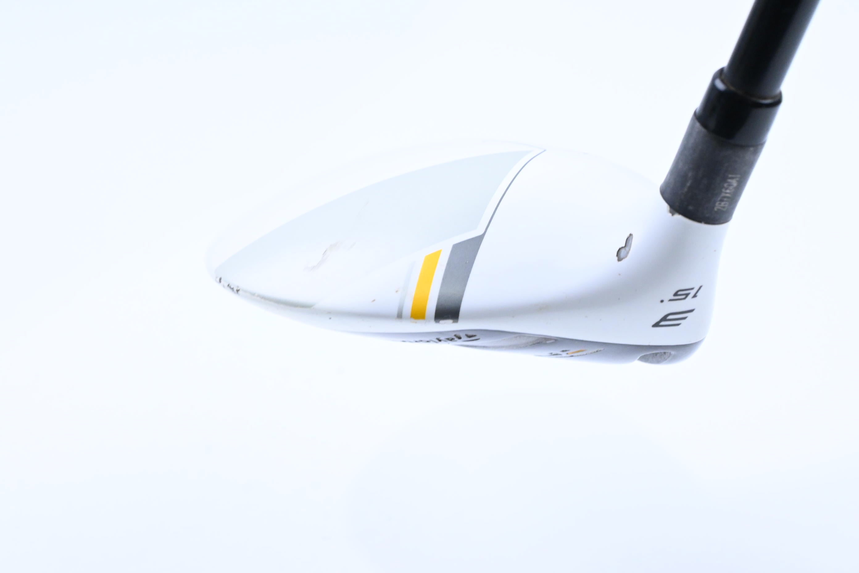 Left hand Taylormade RBZ Stage 2 #3 Wood / 15 Degree / Regular Flex Rocketfuel