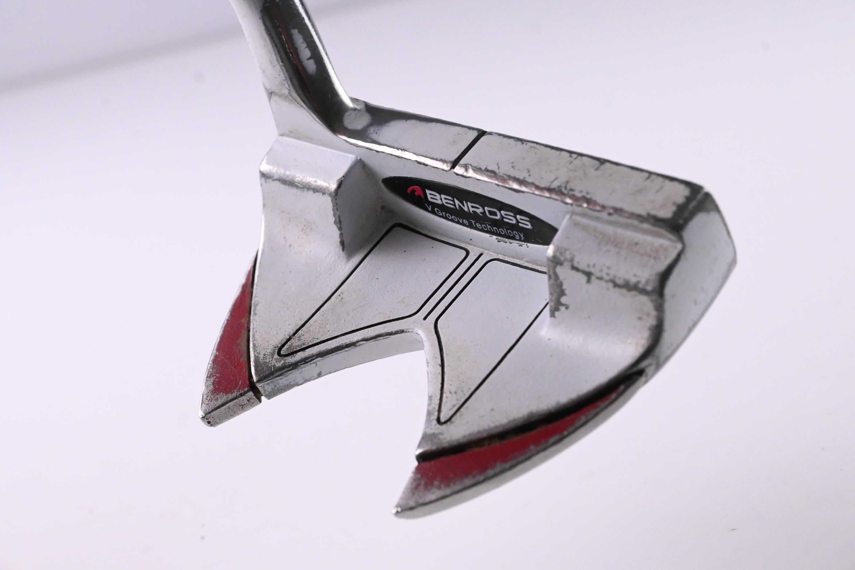 Benross Pure Red White Hi Moi Putter / 34 Inch