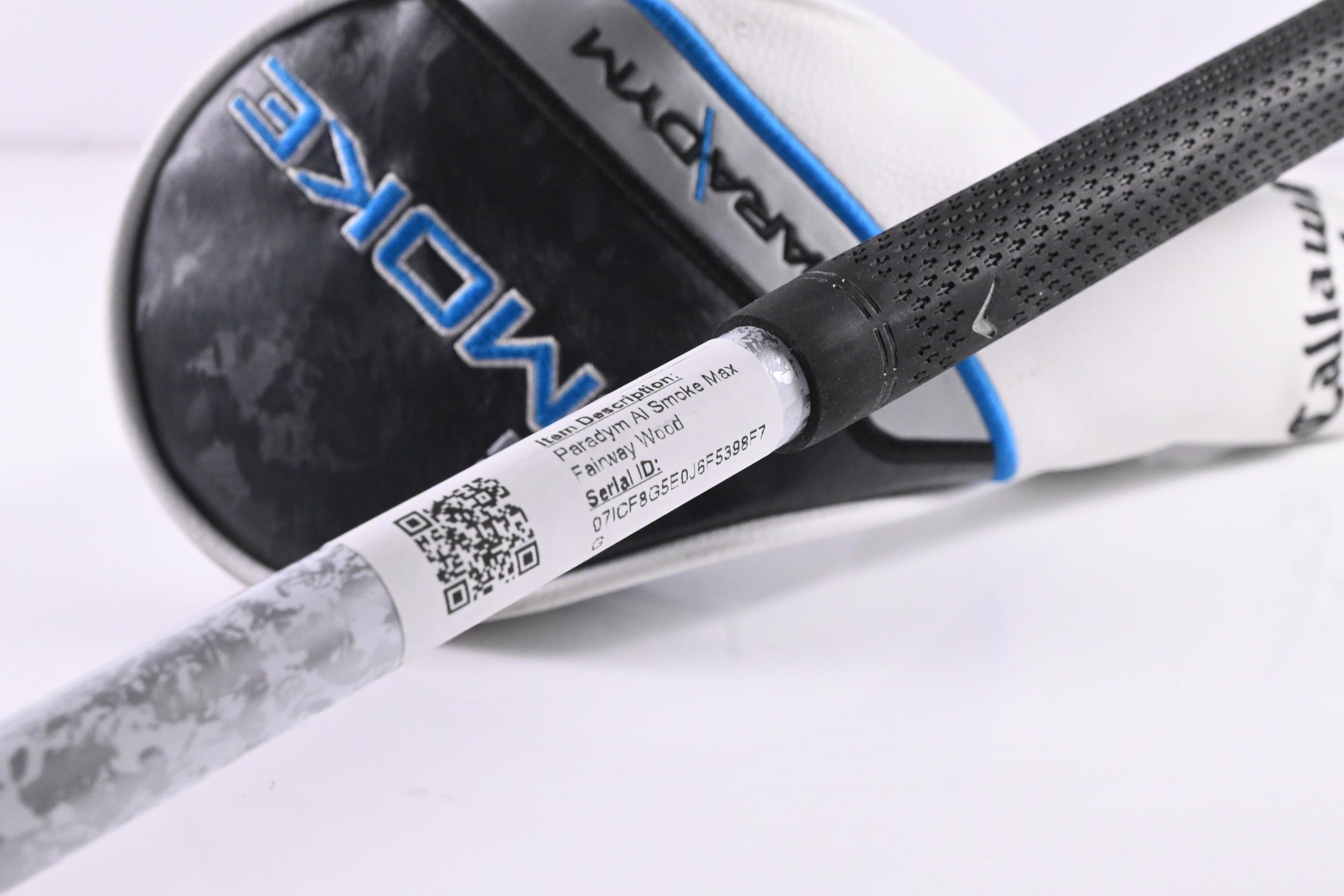 Left Hand Callaway Paradym Ai Smoke Max #3 Wood / 15 Degree / Stiff Flex Denali