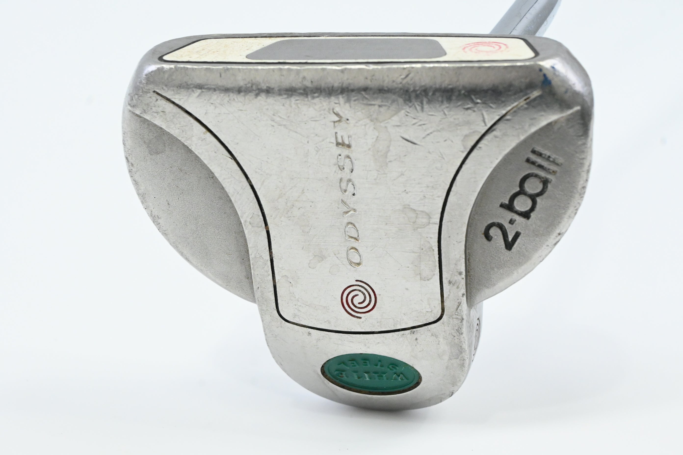 Odyssey White Steel 2-Ball Putter / 32 Inch