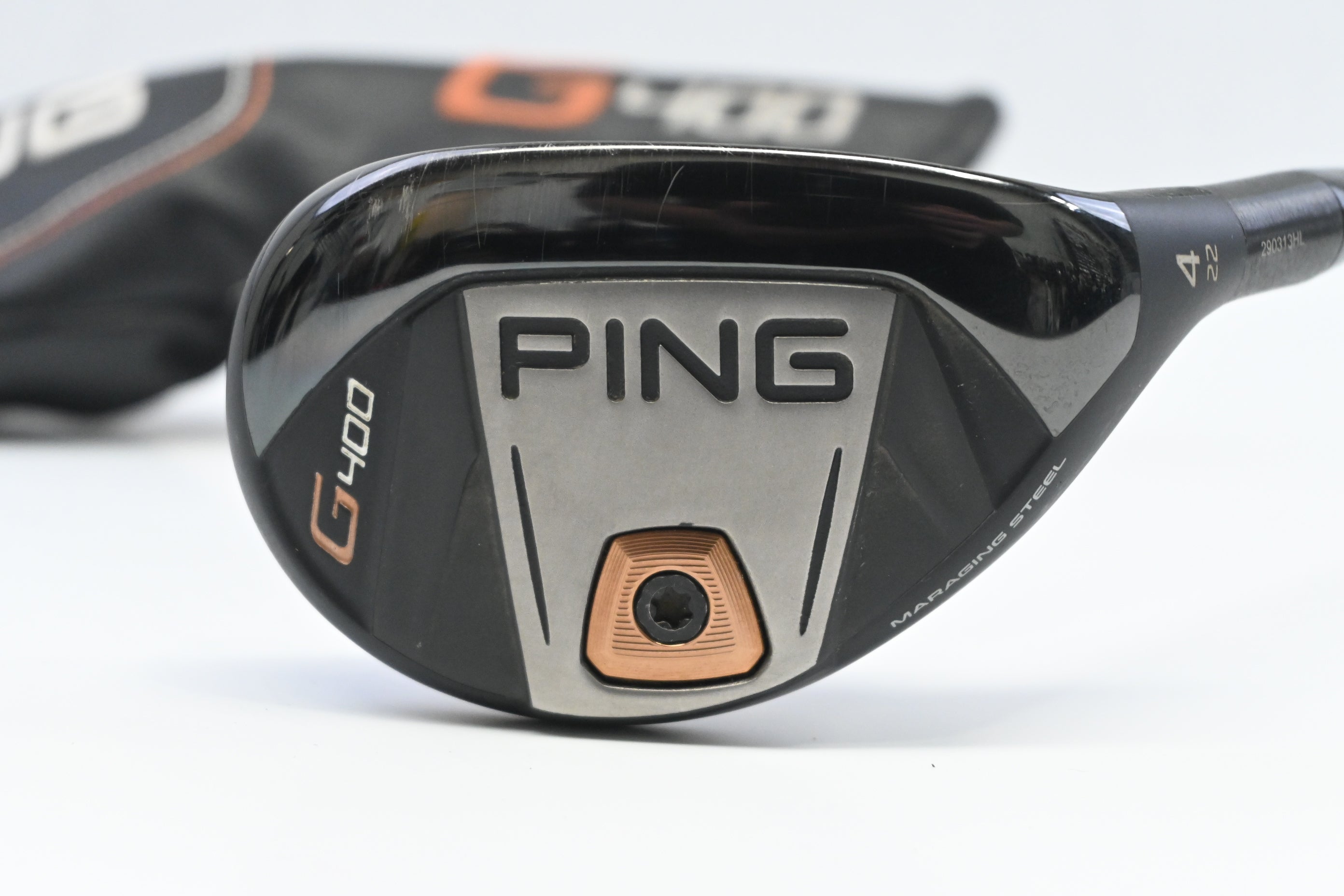 Ping G400 #4 Hybrid / 22 Degree / Regular Flex Ping Alta CB 70 Shaft
