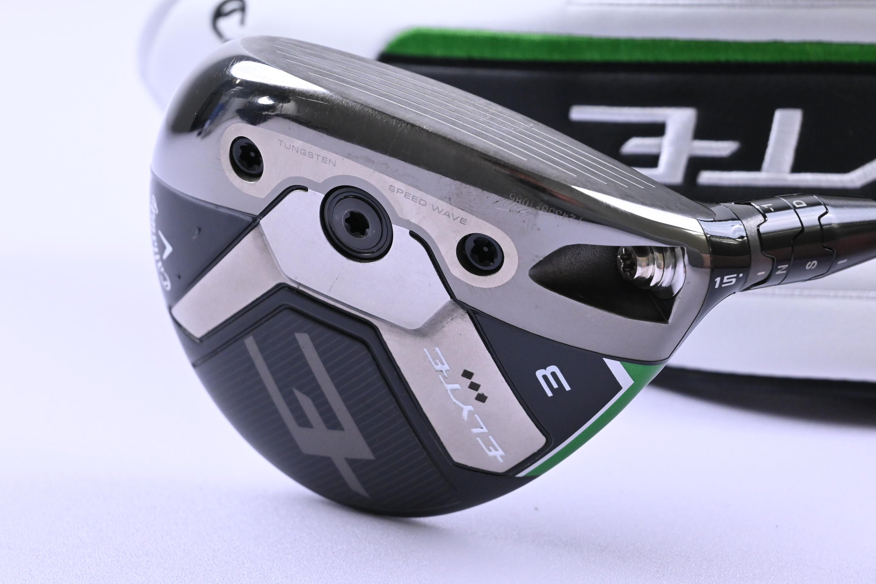 Callaway Elyte Triple Diamond #3 Wood / 15 Degree / Stiff Flex Denali Blue 60