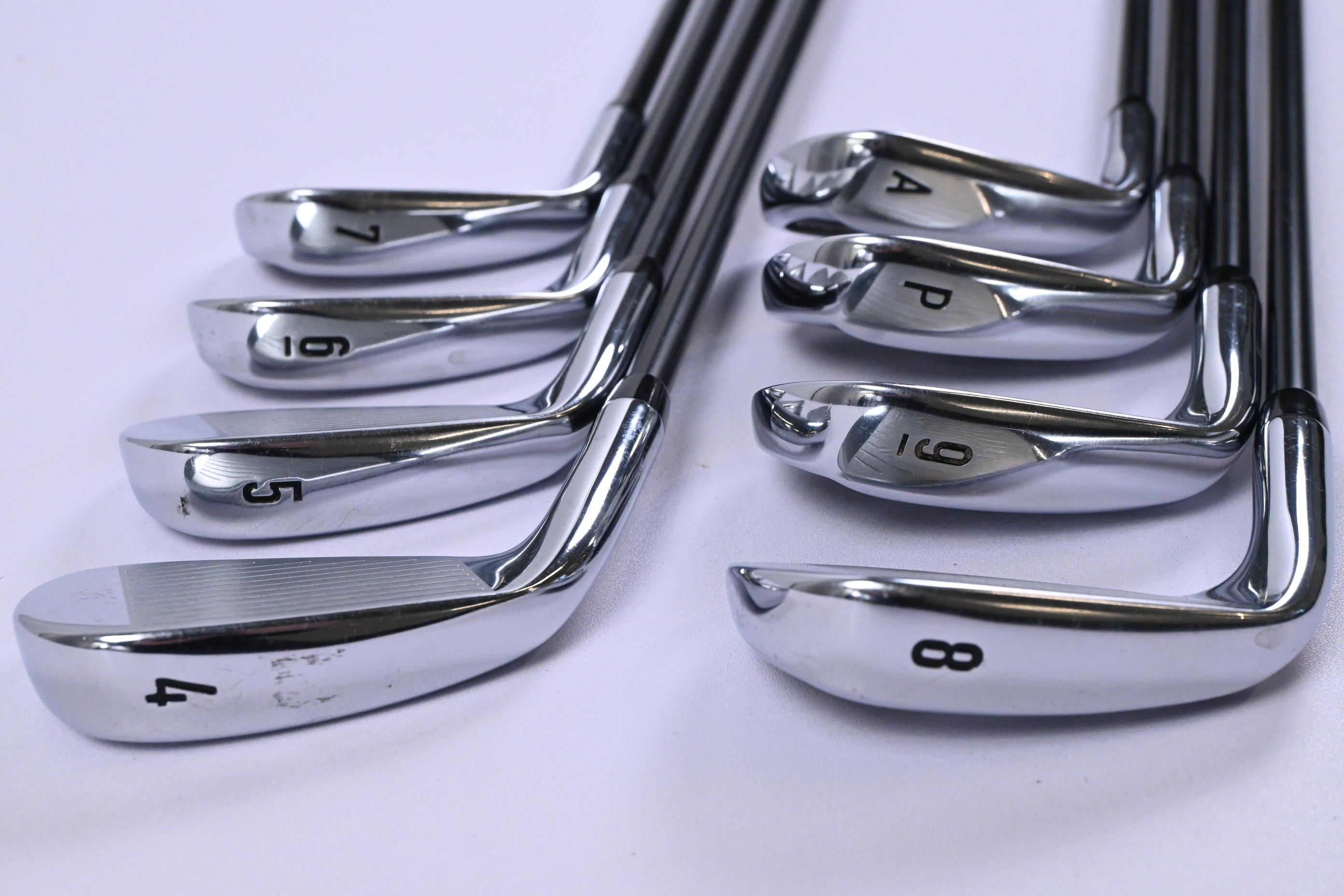 Callaway Mavrik Pro Irons / 4-PW+GW / Stiff Flex KBS Tour Graphite 90 Shafts