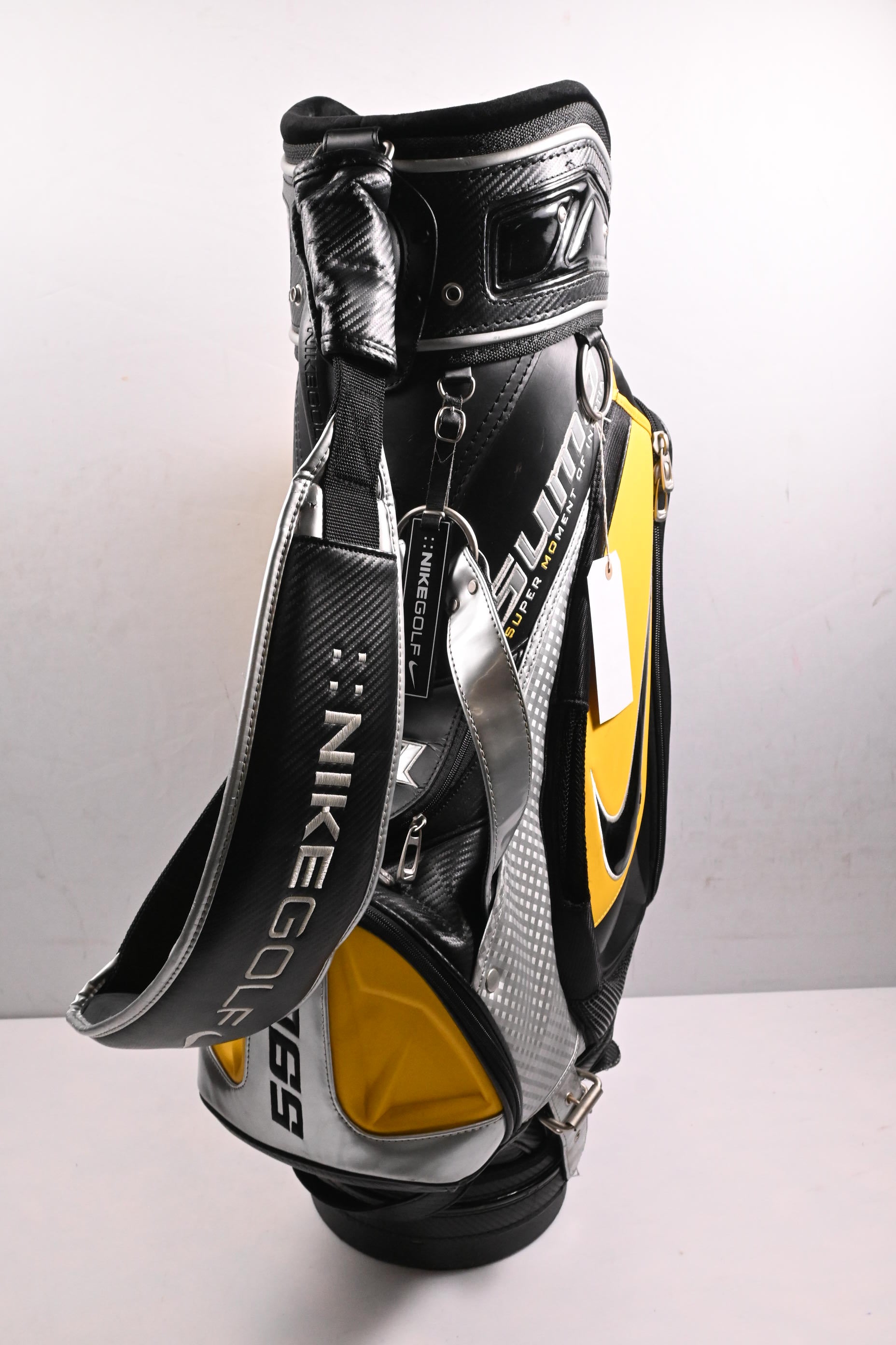Nike Sumo Cart Bag / 6-Way Divider / Black, Yellow