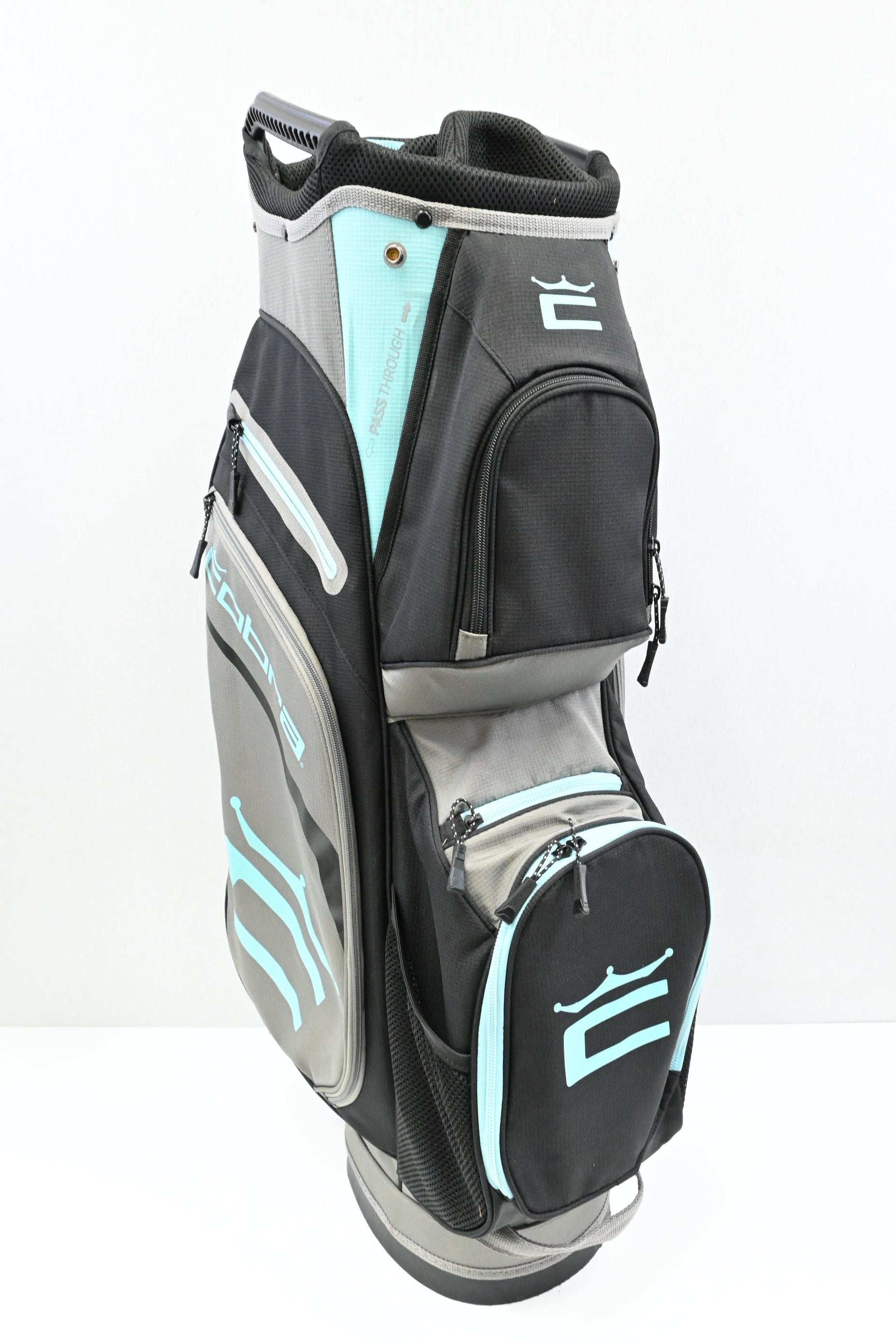 Cobra Cart Bag / 14-Way / Grey, Black, Blue