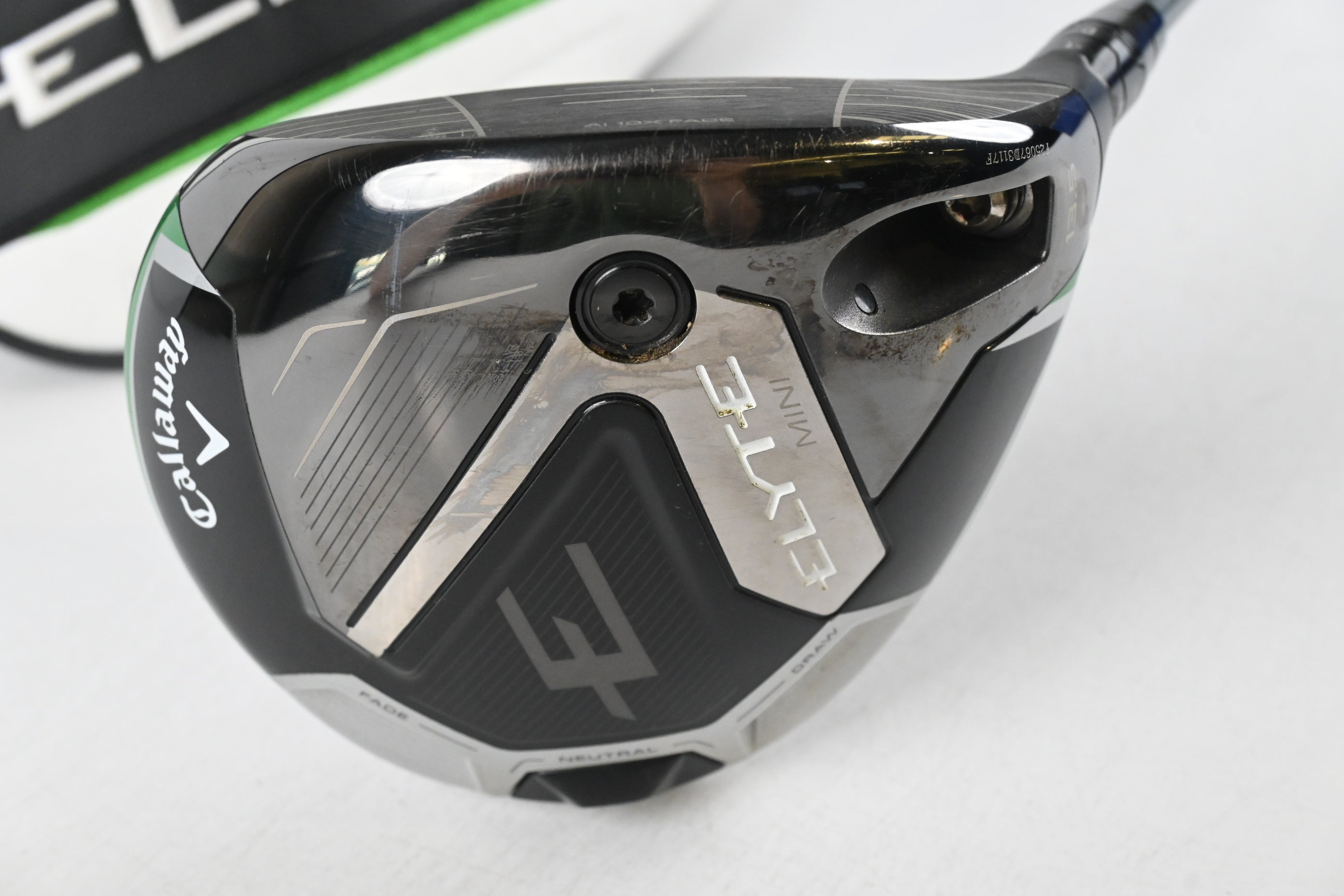 Callaway Elyte Mini Driver / 13.5 Degree / Stiff Flex Denali Charcoal 60 Shaft