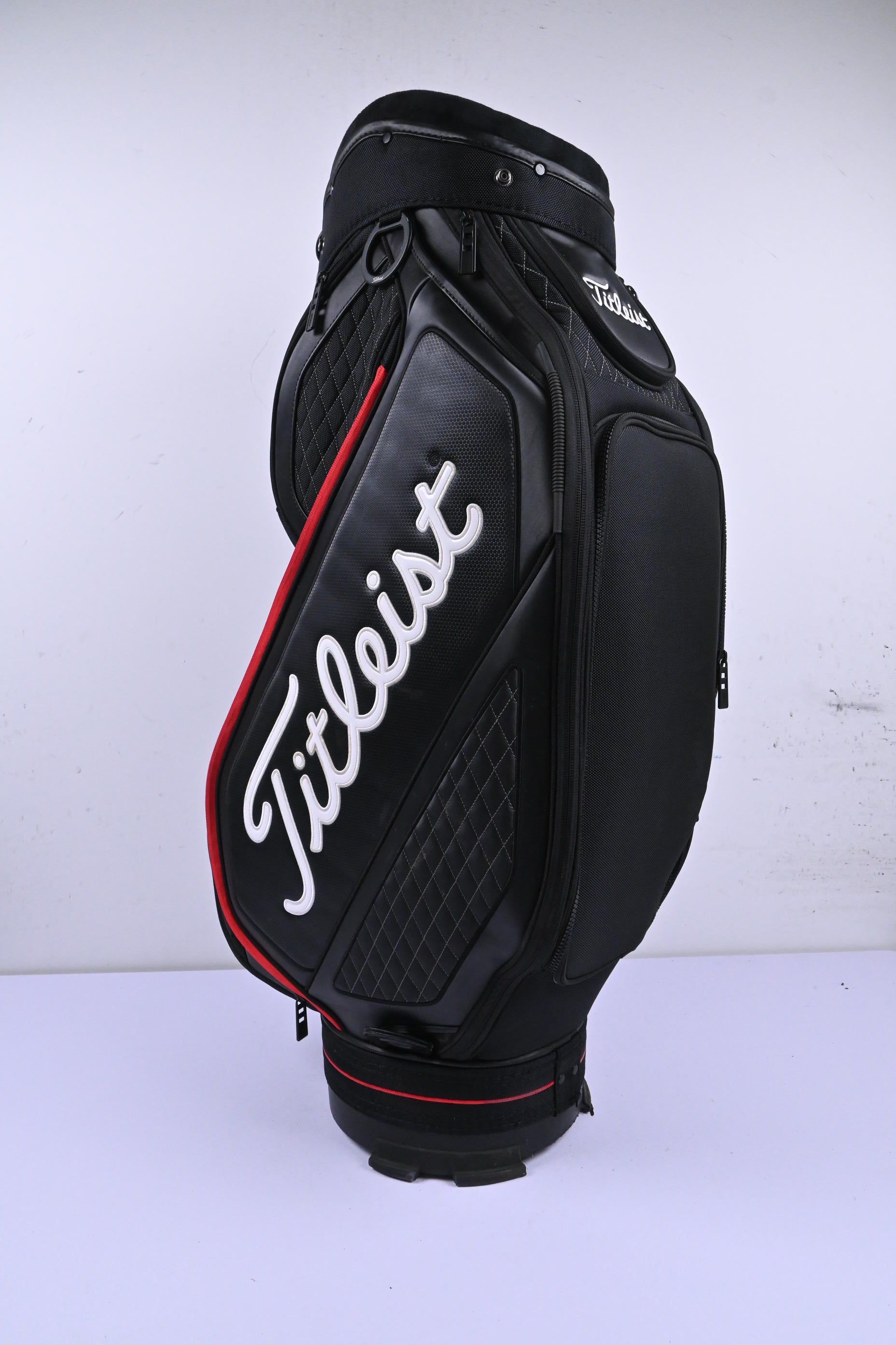 Titleist Tour Bag / 6-Way Divider / Black, Red & White