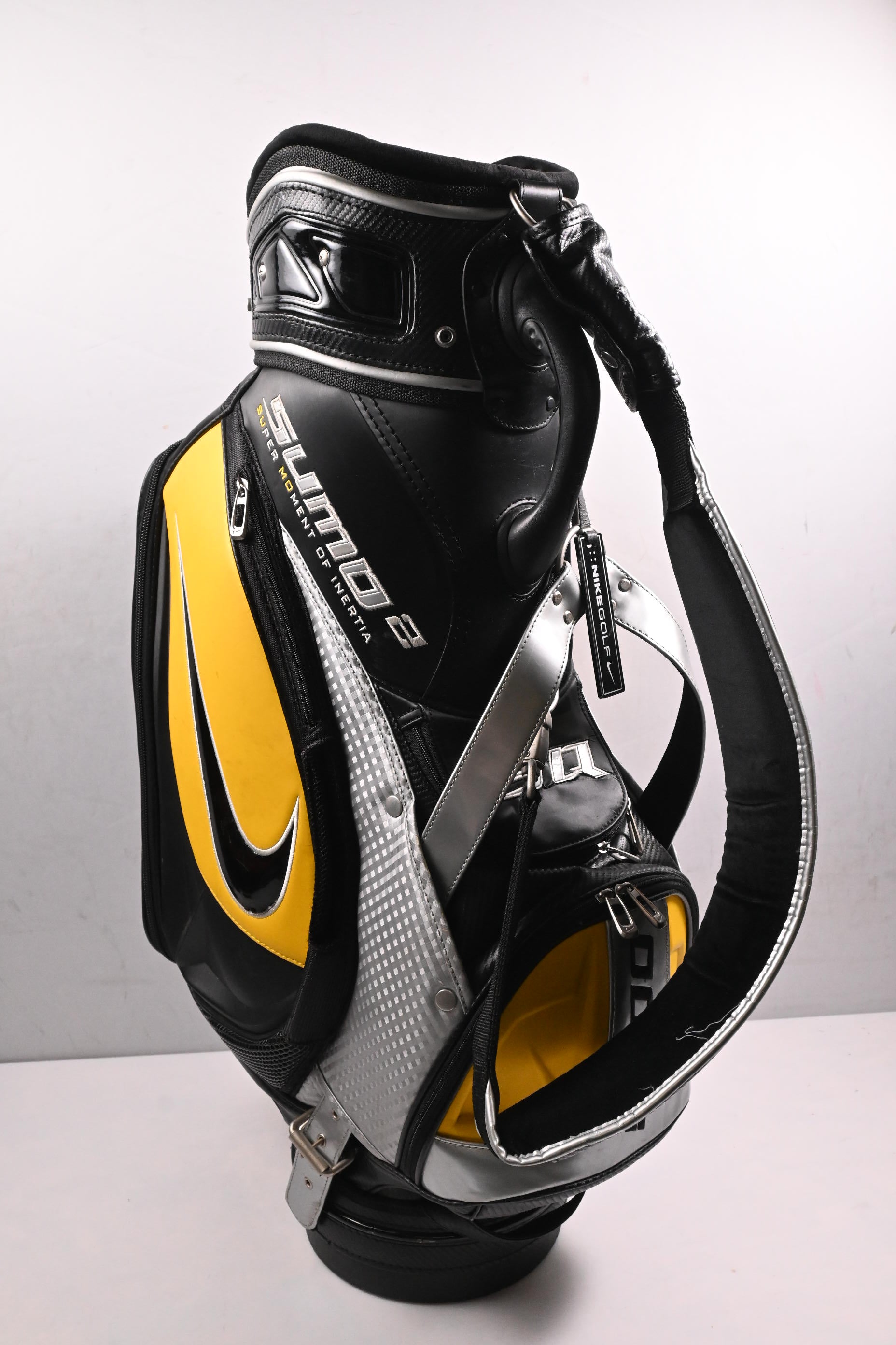 Nike Sumo Cart Bag / 6-Way Divider / Black, Yellow