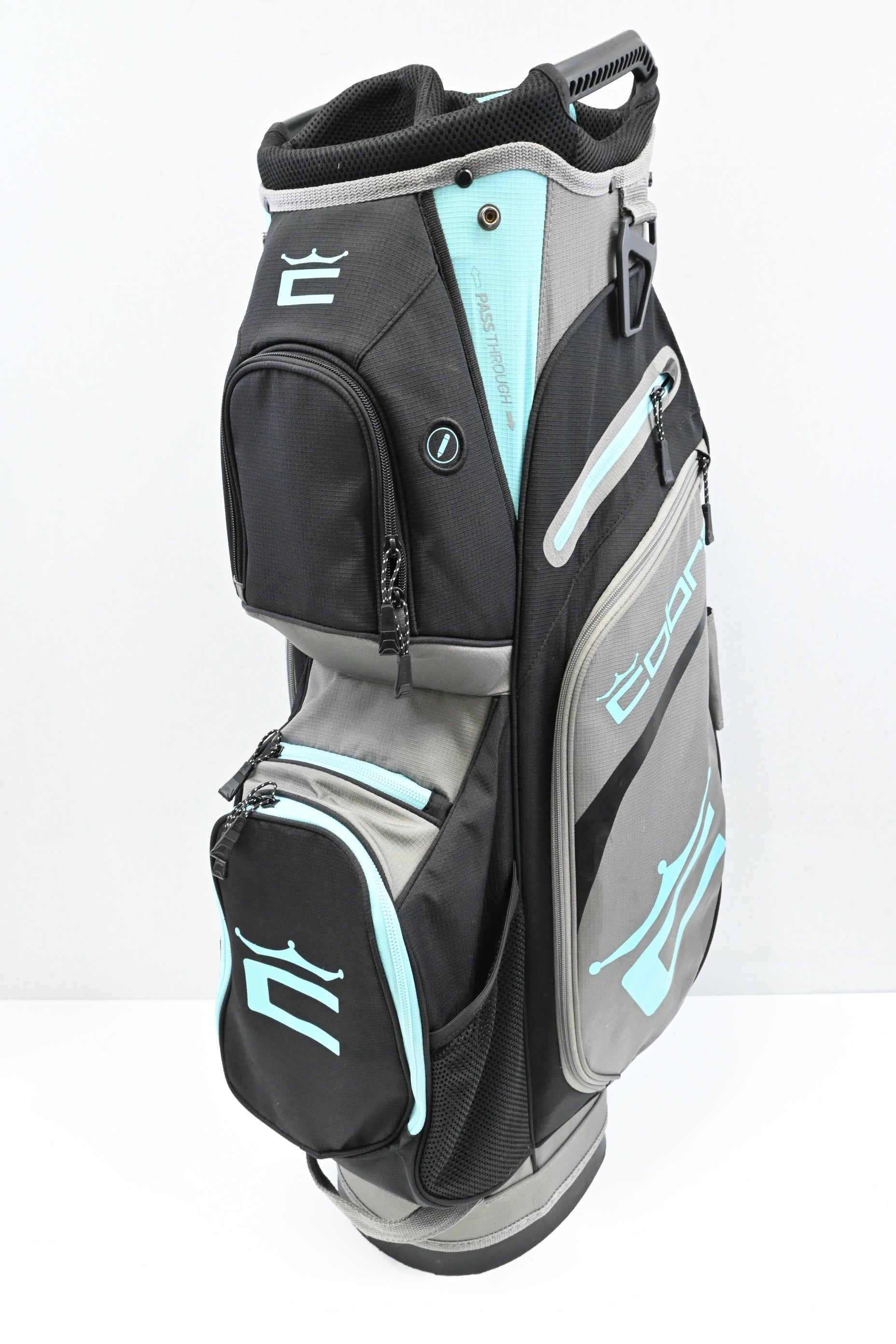 Cobra Cart Bag / 14-Way / Grey, Black, Blue